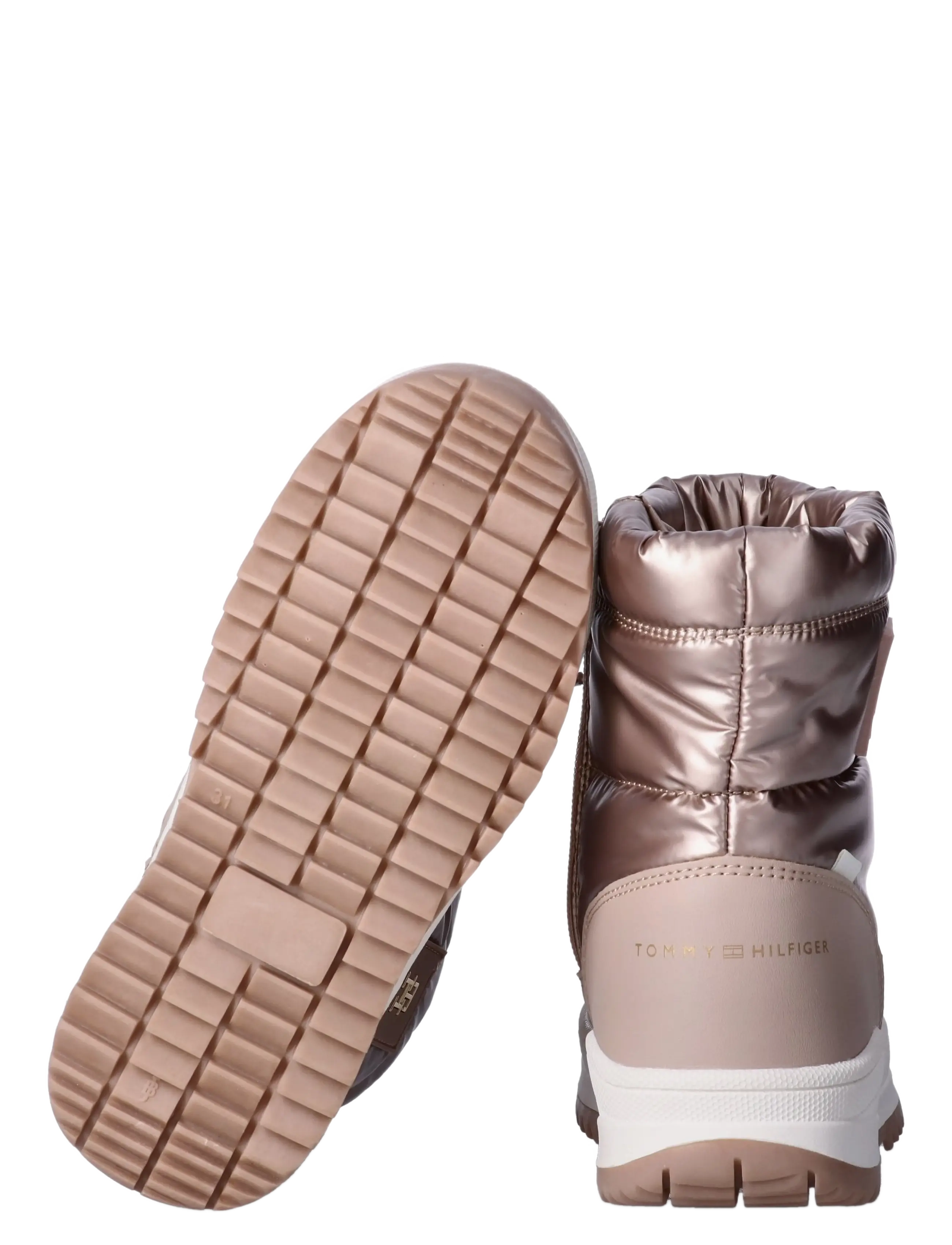 Tommy Hilfiger - FUNCTIONAL BOOTIE BLACK - vinterstövlar - nude - 3