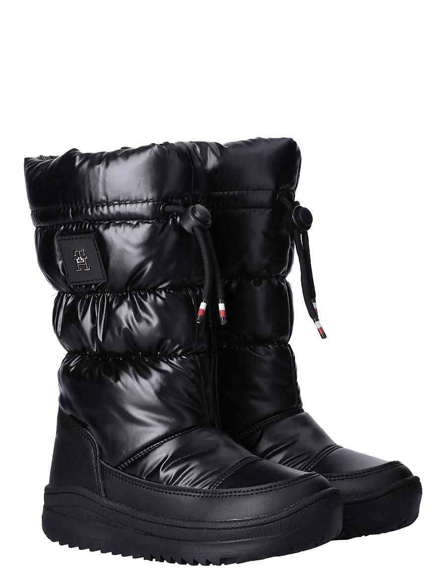 Tommy Hilfiger - FUNCTIONAL BOOT BLACK - vinterstövlar - black - 0