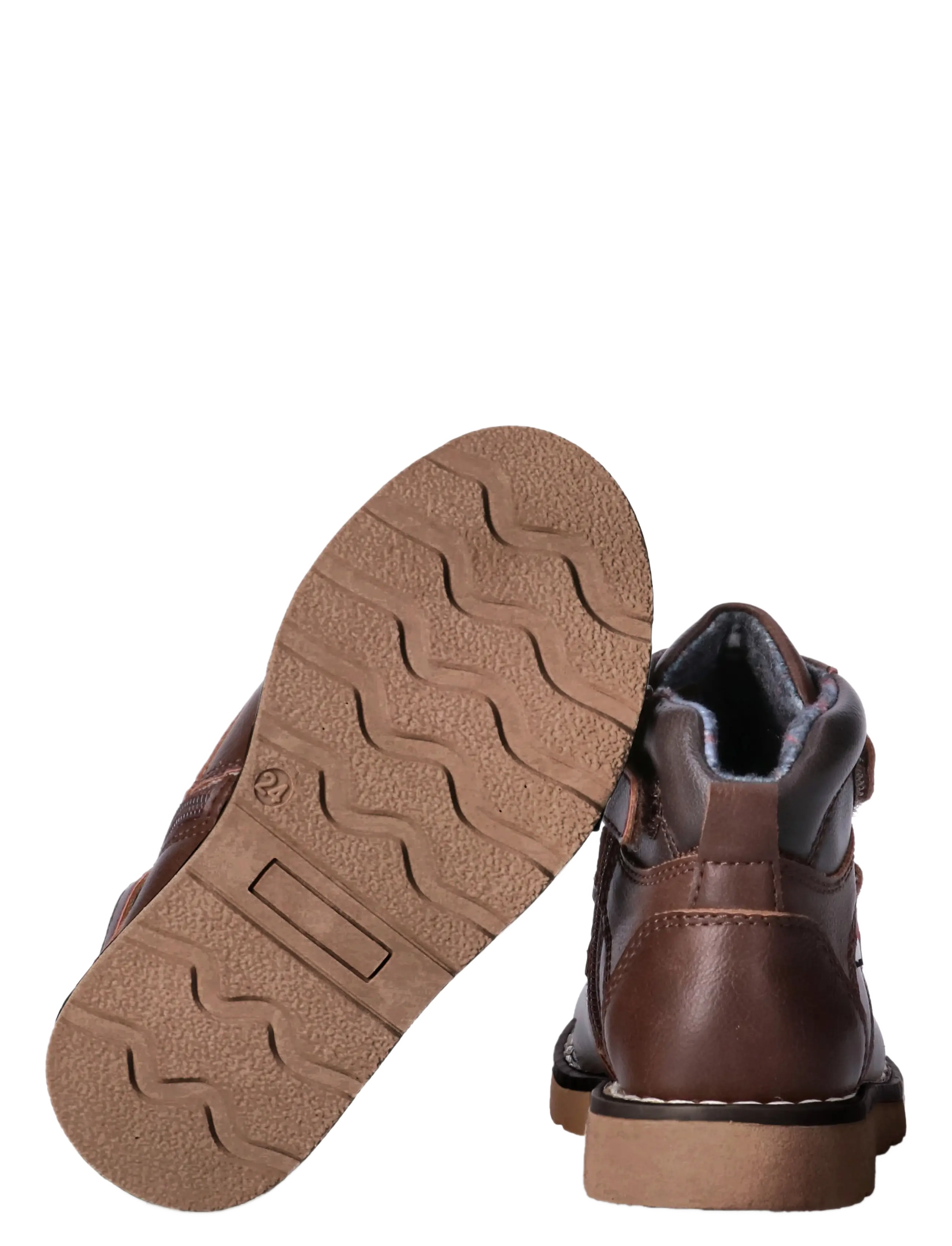 Tommy Hilfiger - VELCRO BOOTIE COGNAC/DARK BROWN - talvesaapad - cognac/dark brown - 3
