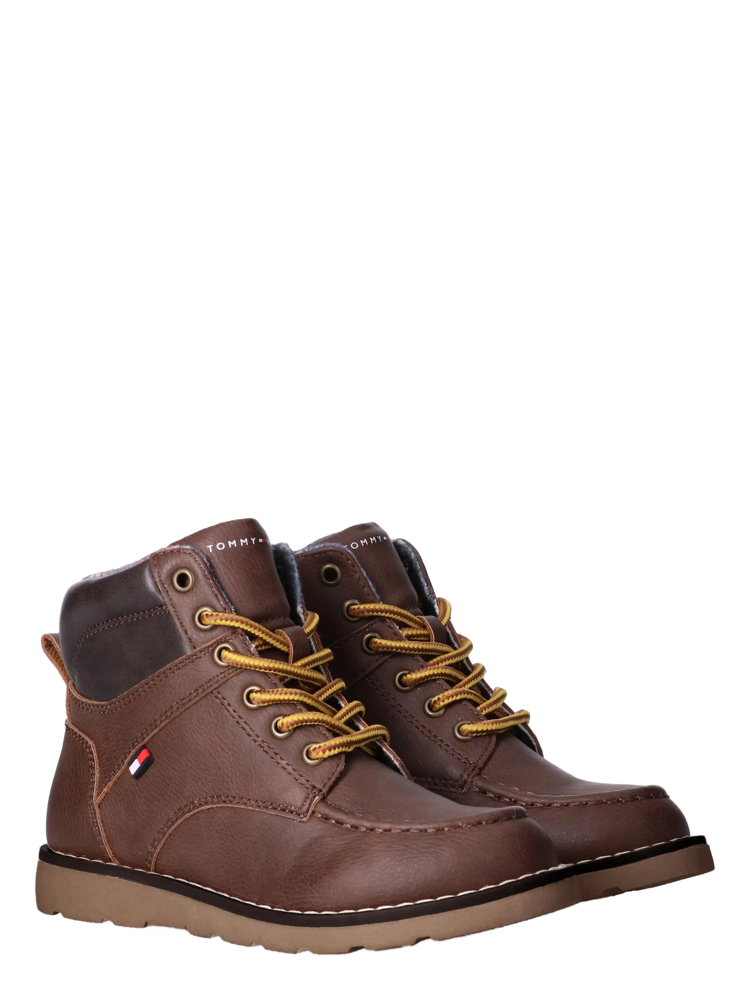 Tommy Hilfiger - Lace-Up Bootie Brown/Dark