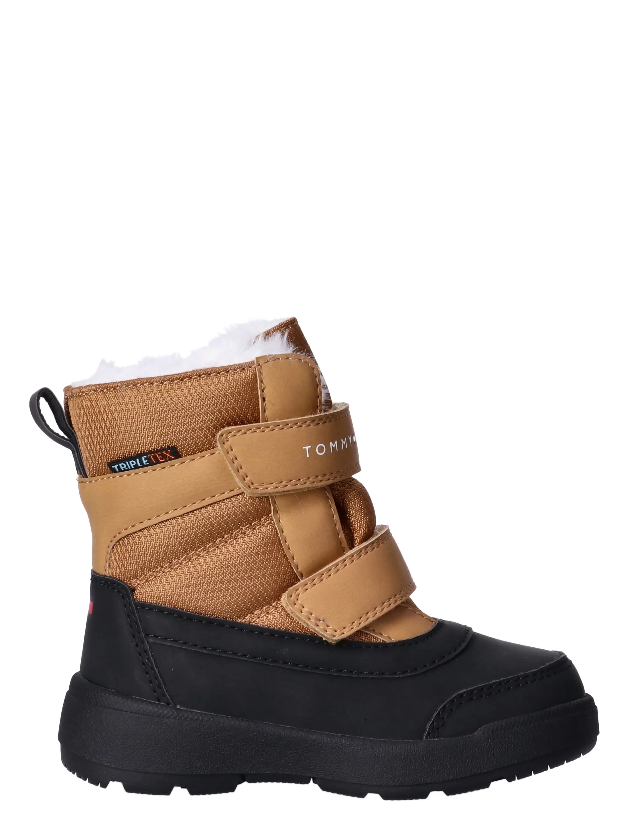 Tommy Hilfiger - FUNCTIONAL BOOTIE BLACK/CAMEL - winterstiefel - black/camel - 1