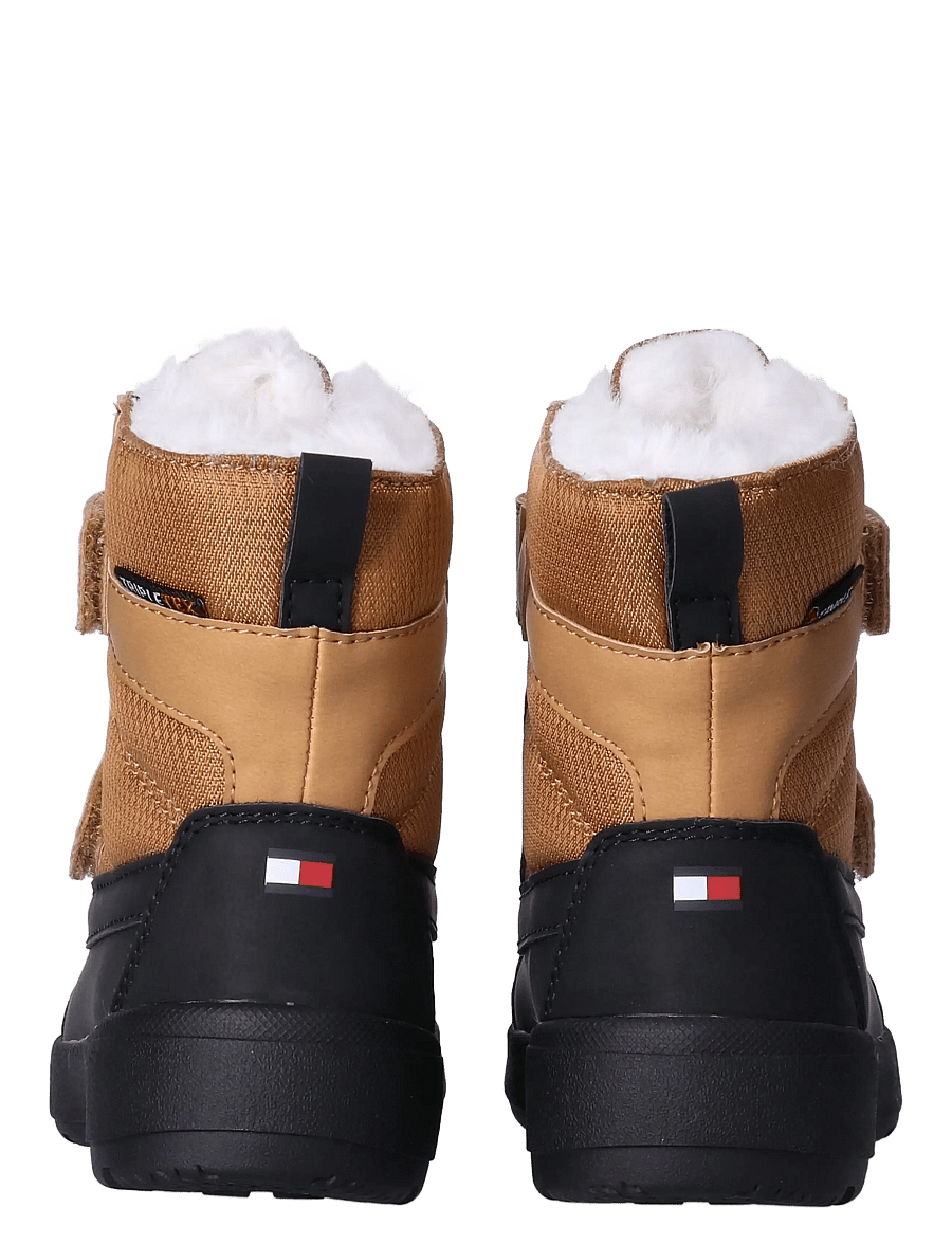 Tommy Hilfiger - FUNCTIONAL BOOTIE BLACK/CAMEL - winterstiefel - black/camel - 5