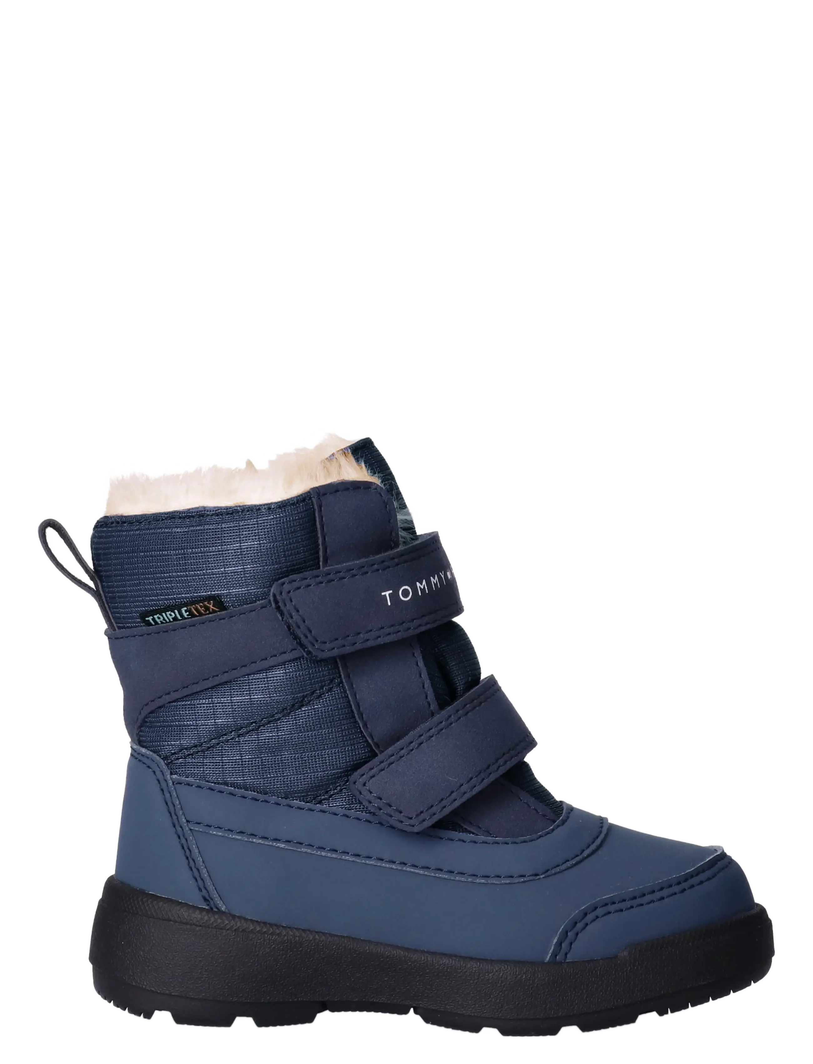 Tommy Hilfiger - FUNCTIONAL BOOTIE BLACK/CAMEL - vinterstövlar - blue - 1