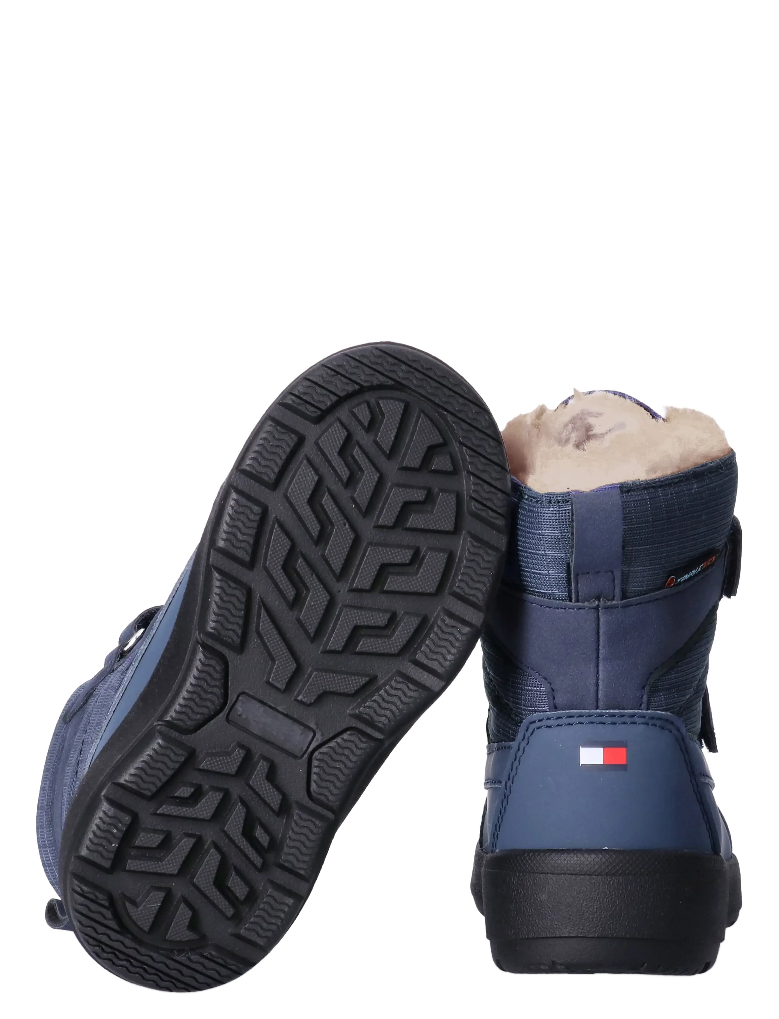 Tommy Hilfiger - FUNCTIONAL BOOTIE BLACK/CAMEL - vinterstövlar - blue - 3