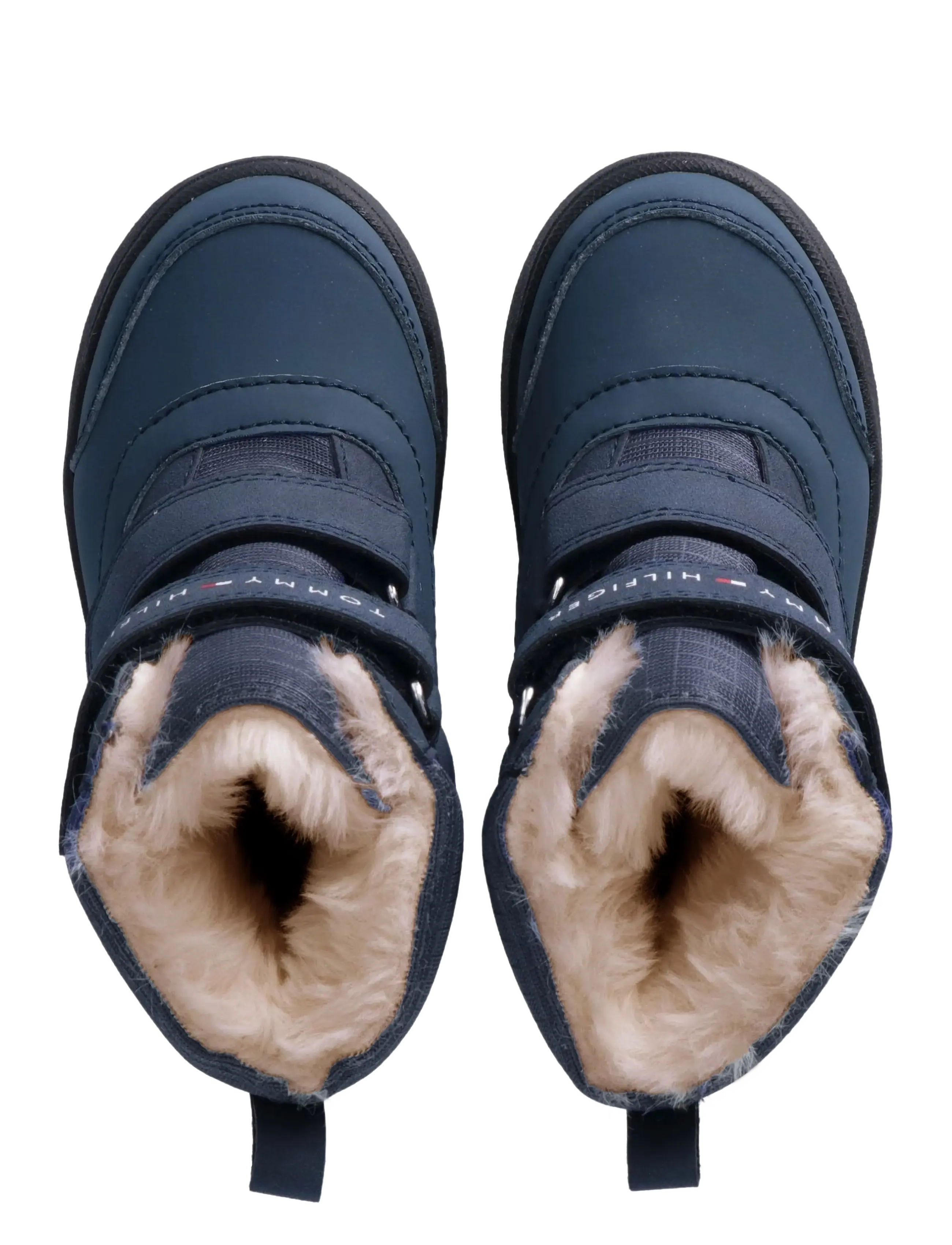 Tommy Hilfiger - FUNCTIONAL BOOTIE BLACK/CAMEL - vinterstövlar - blue - 4