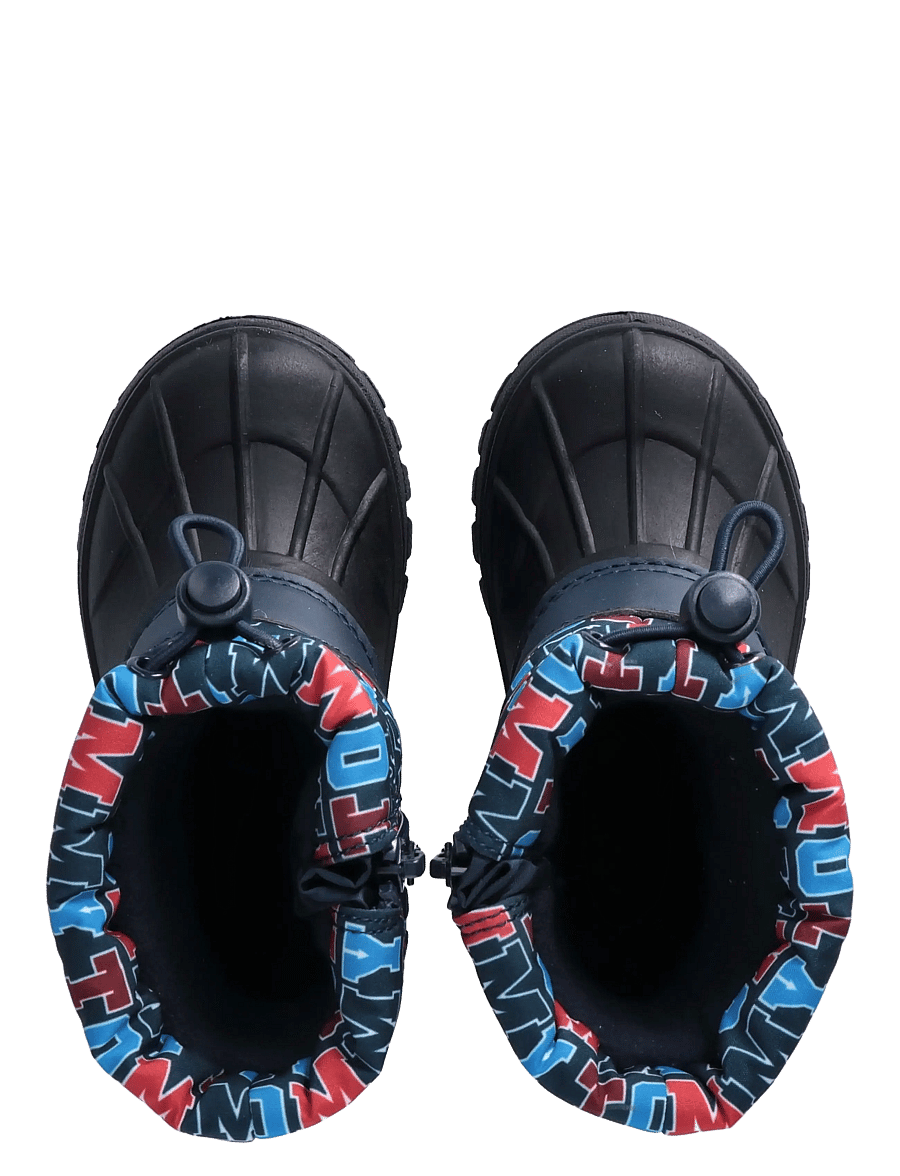 Tommy Hilfiger - FUNCTIONAL BOOTIE BLACK/MULTICOLOR - vinterstövlar - black/multicolor - 4