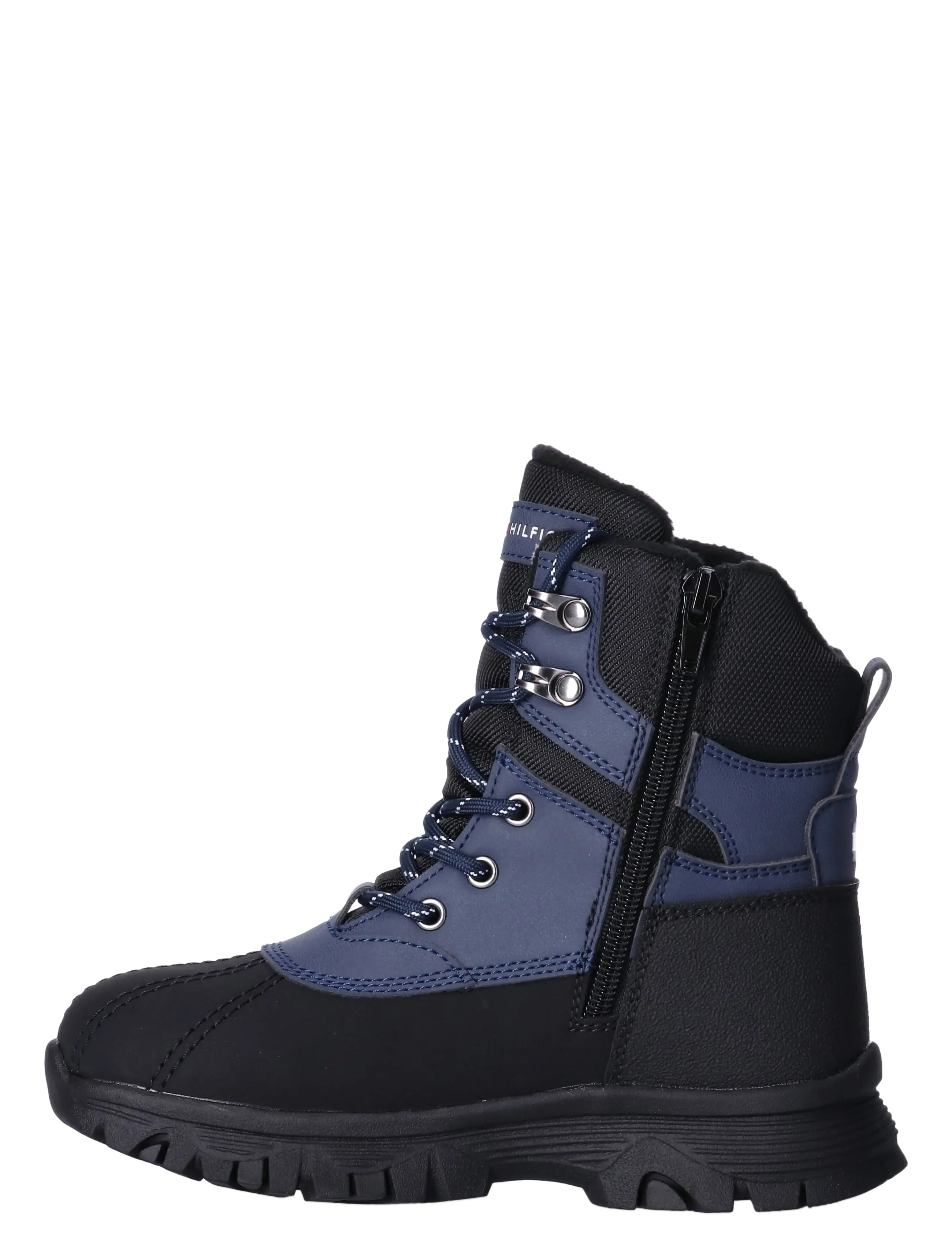Tommy Hilfiger - FUNCTIONAL BOOTIE BLACK/BLUE - vinterstövlar - black/blue - 2