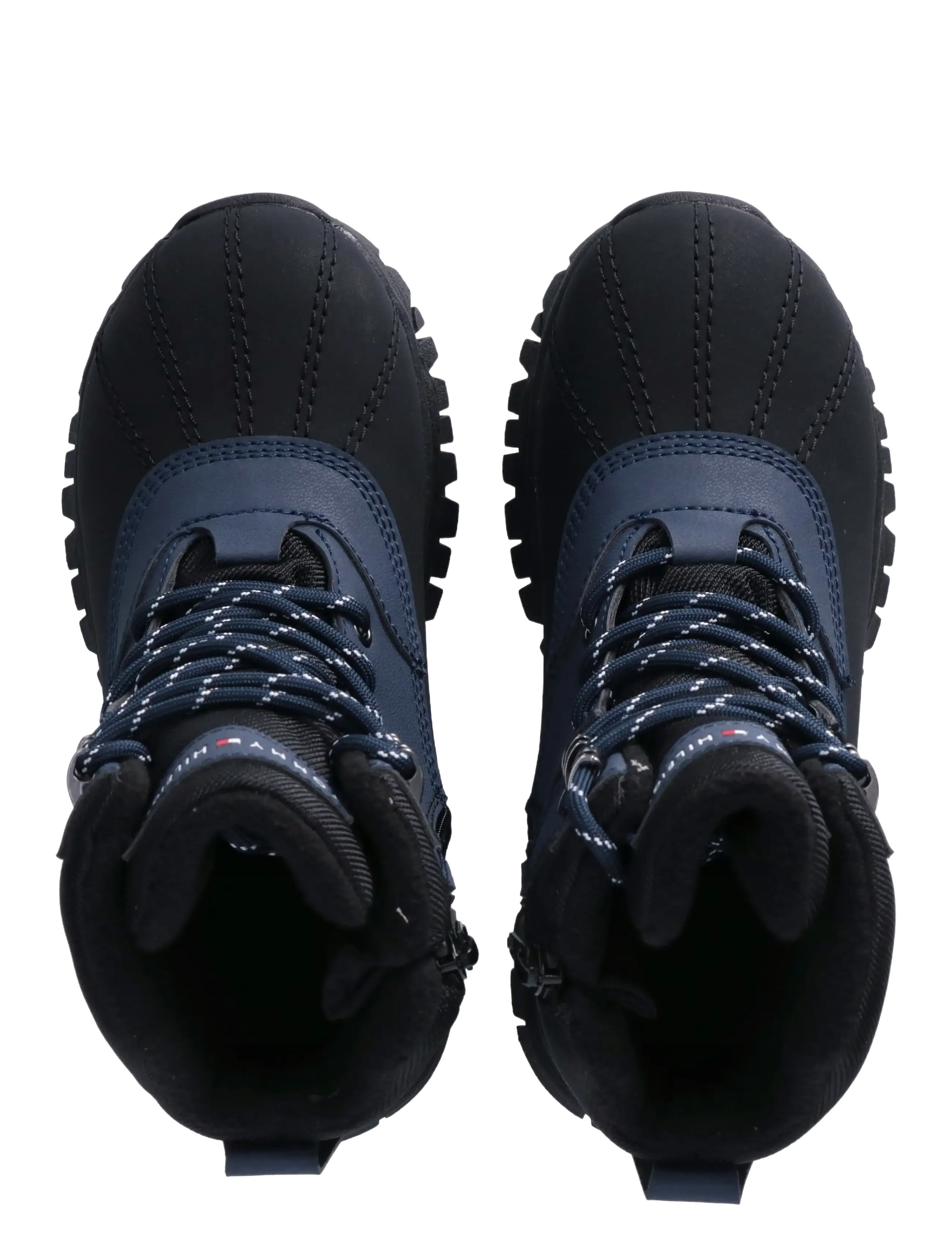 Tommy Hilfiger - FUNCTIONAL BOOTIE BLACK/BLUE - vinterstövlar - black/blue - 4