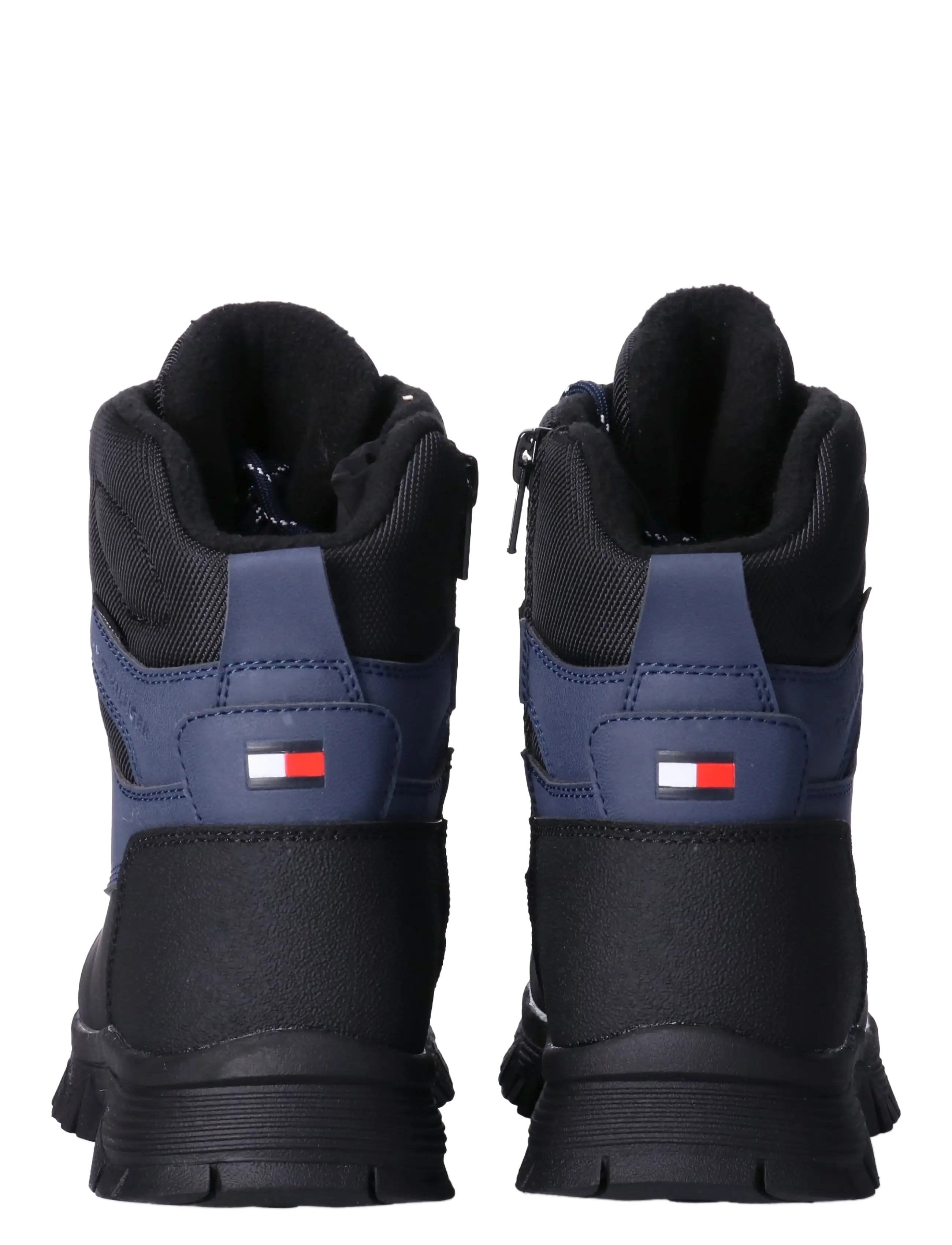 Tommy Hilfiger - FUNCTIONAL BOOTIE BLACK/BLUE - vinterstövlar - black/blue - 5
