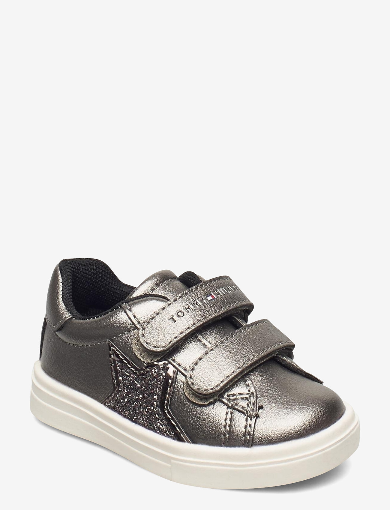Tommy Hilfiger - VELCRO SNEAKER - gun metal - 0
