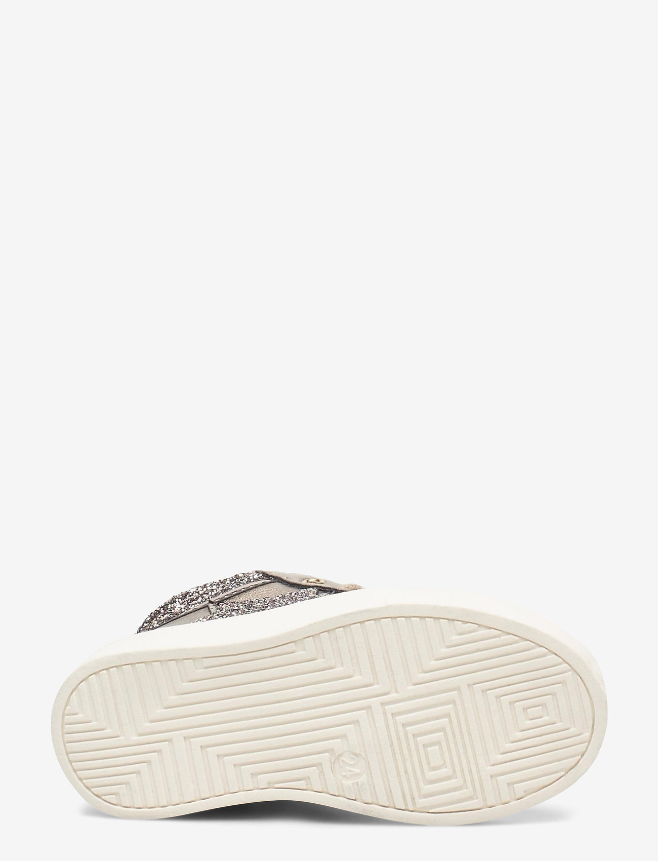 Tommy Hilfiger - LACE-UPHIGH TOP SNEAKER - metallic dark gold - 4