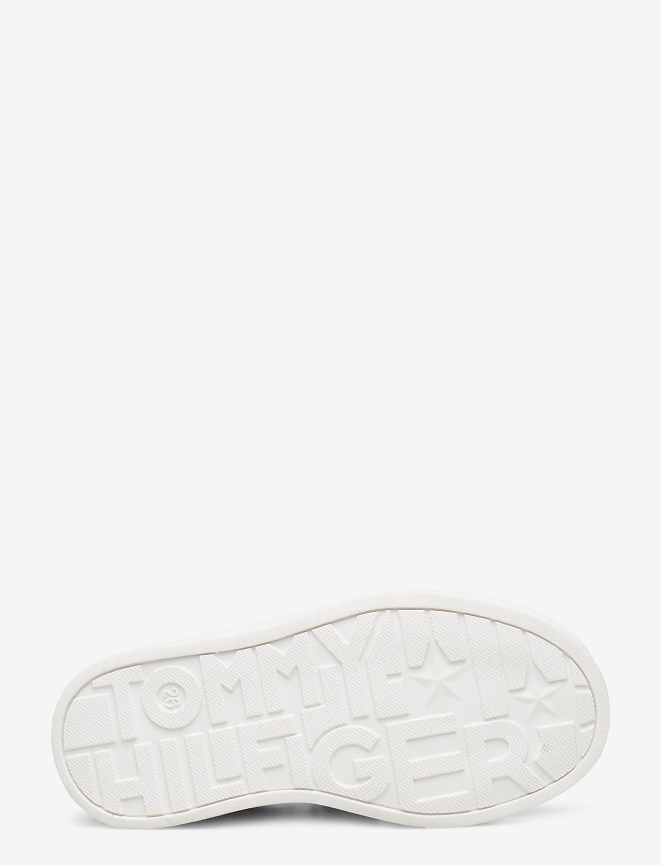 Tommy Hilfiger - LOW CUT VELCRO SNEAKER GREY - gun metal - 4