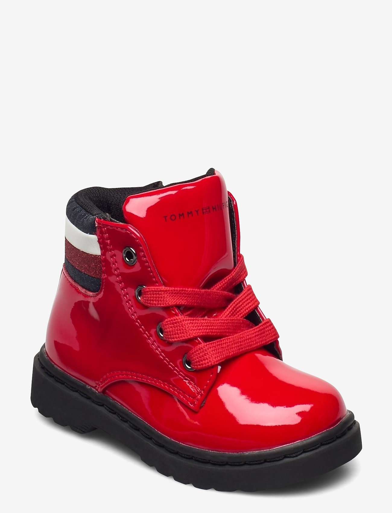 Tommy Hilfiger - LACE-UP BOOTIE - red - 0