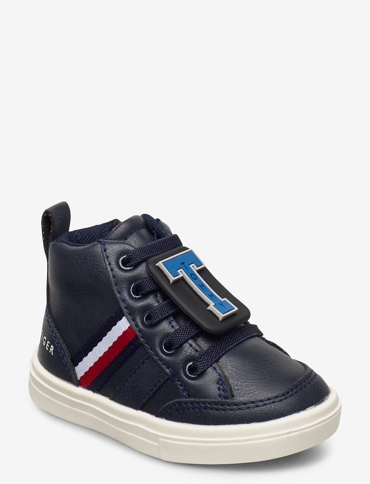 Tommy Hilfiger - LACE-UP HIGH TOP SNEAKER - blue - 0