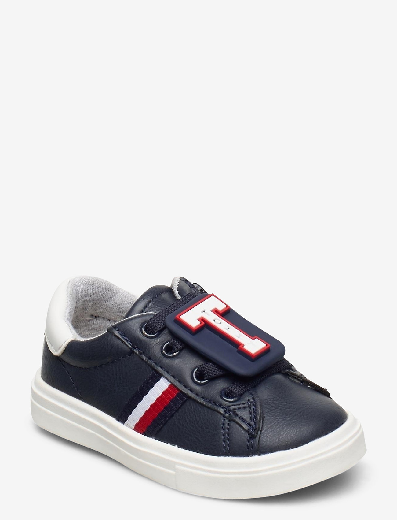Tommy Hilfiger - LOW CUT LACE-UP SNEAKERB - blue/white - 0