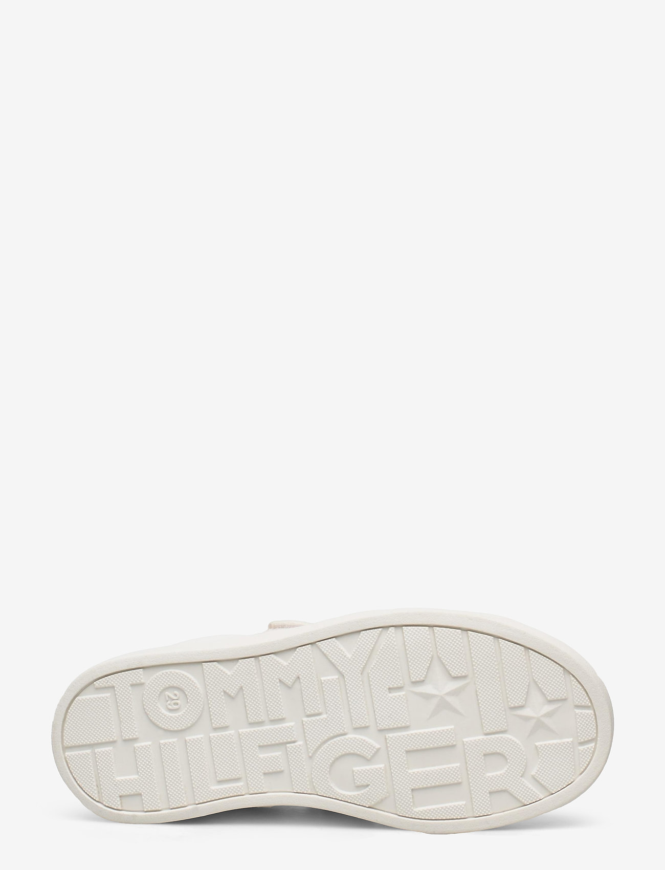 Tommy Hilfiger - LOW CUT LACE-UPVELCRO SNEAKER - white/blue - 4