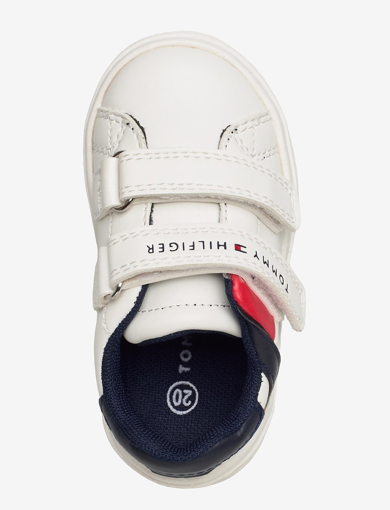 Tommy Hilfiger - LOW CUT VELCRO SNEAKER - white - 3