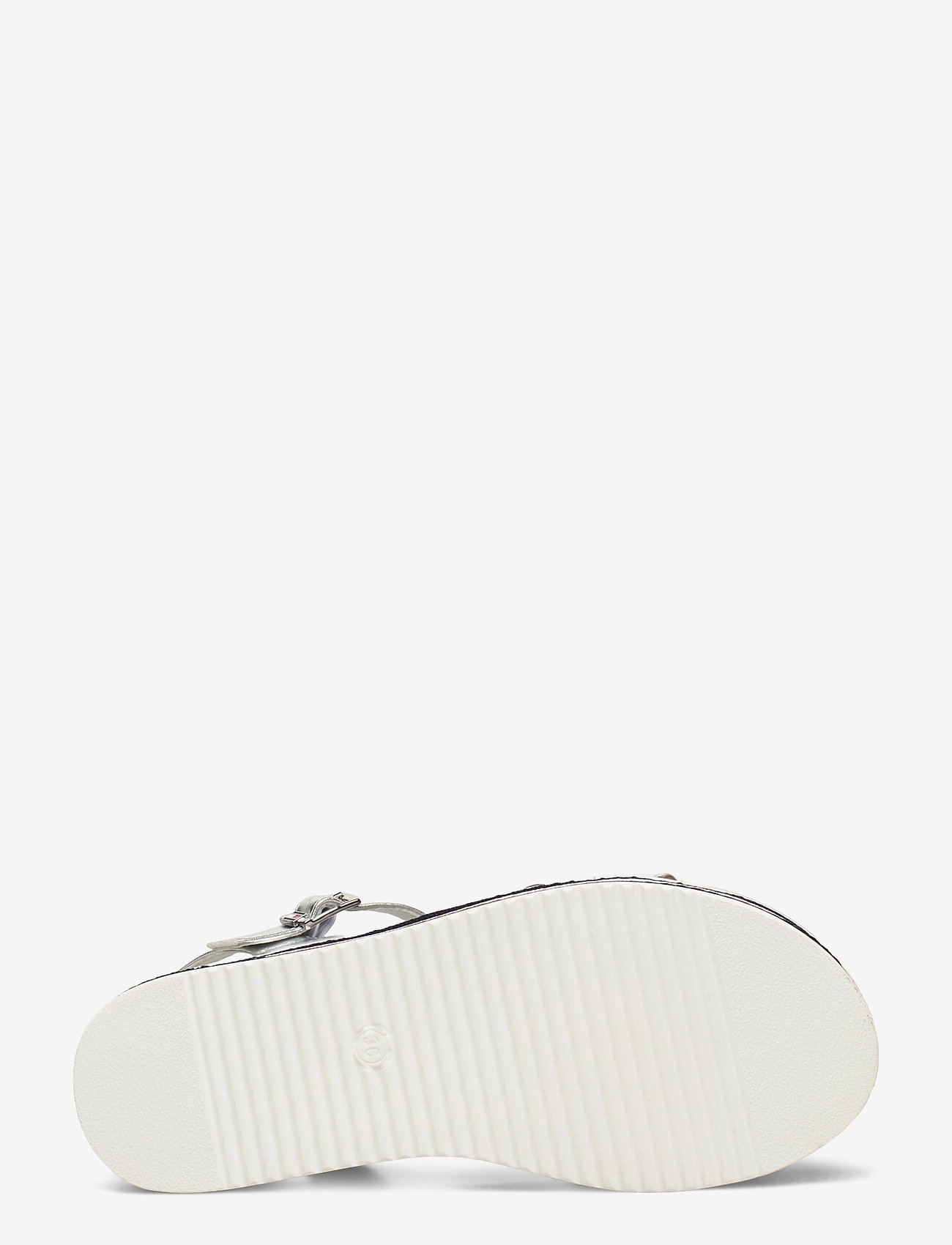 Tommy Hilfiger - PLATFORM SANDAL - silver/multicolor - 4