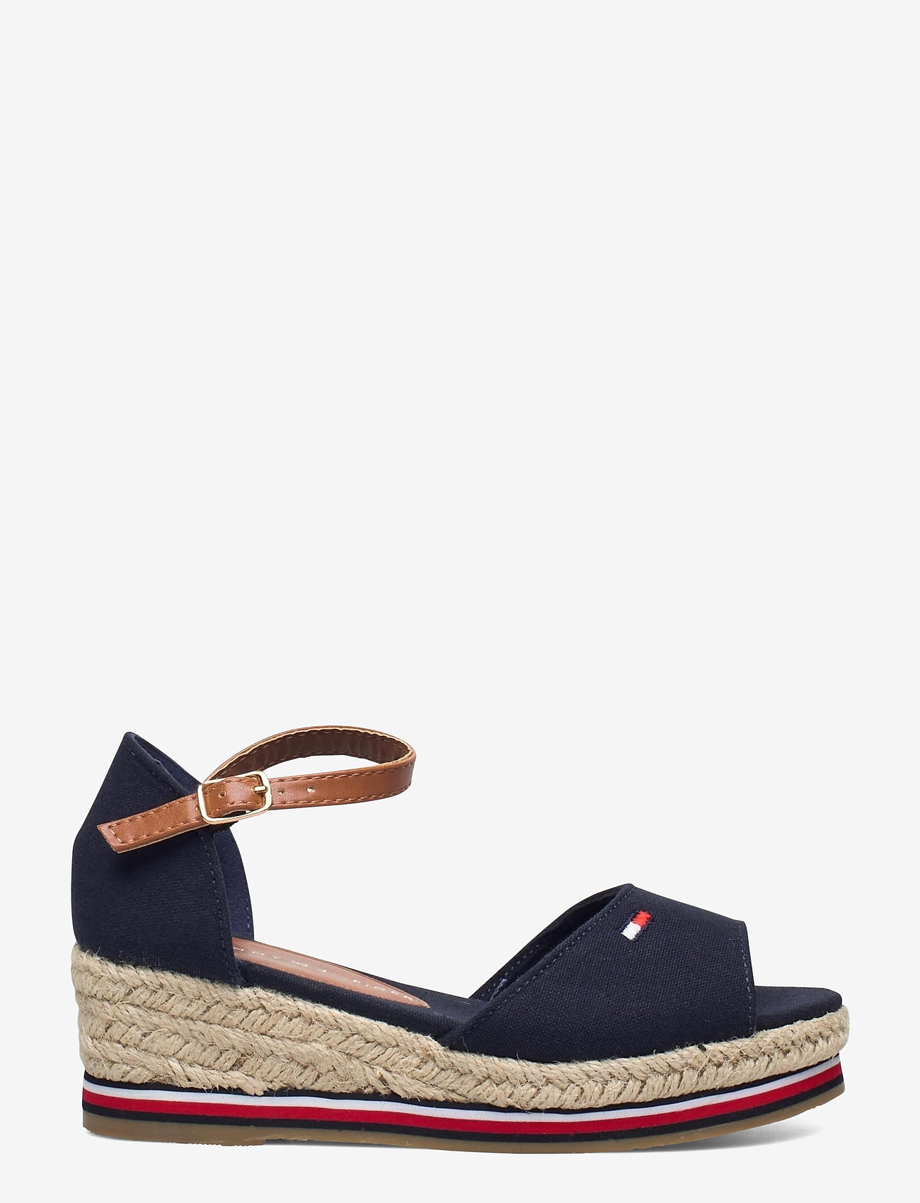 Tommy Hilfiger - ROPE WEDGE SANDAL - blue - 1