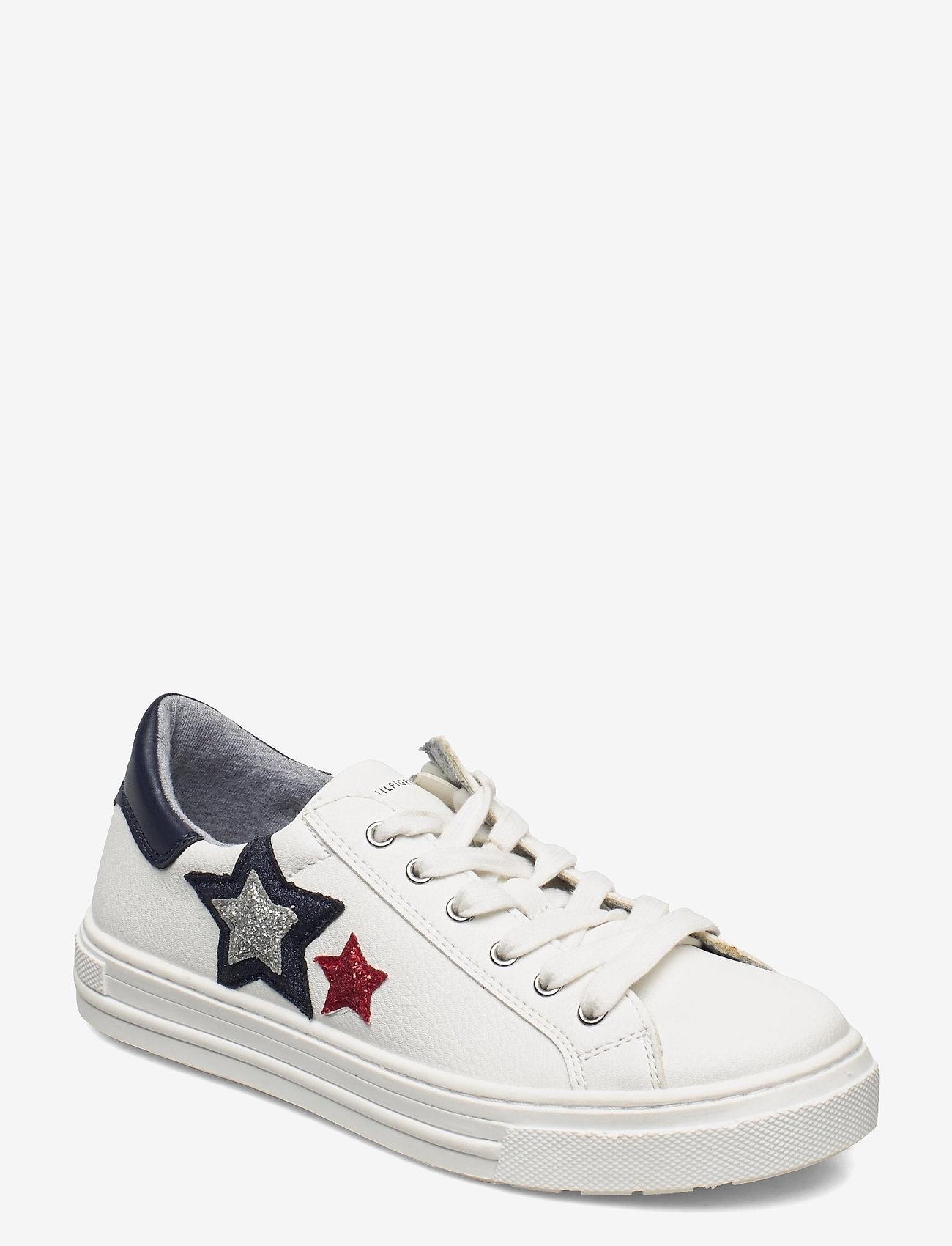 Tommy Hilfiger - LOW CUT LACE-UP SNEAKERB - white/blue/red - 0