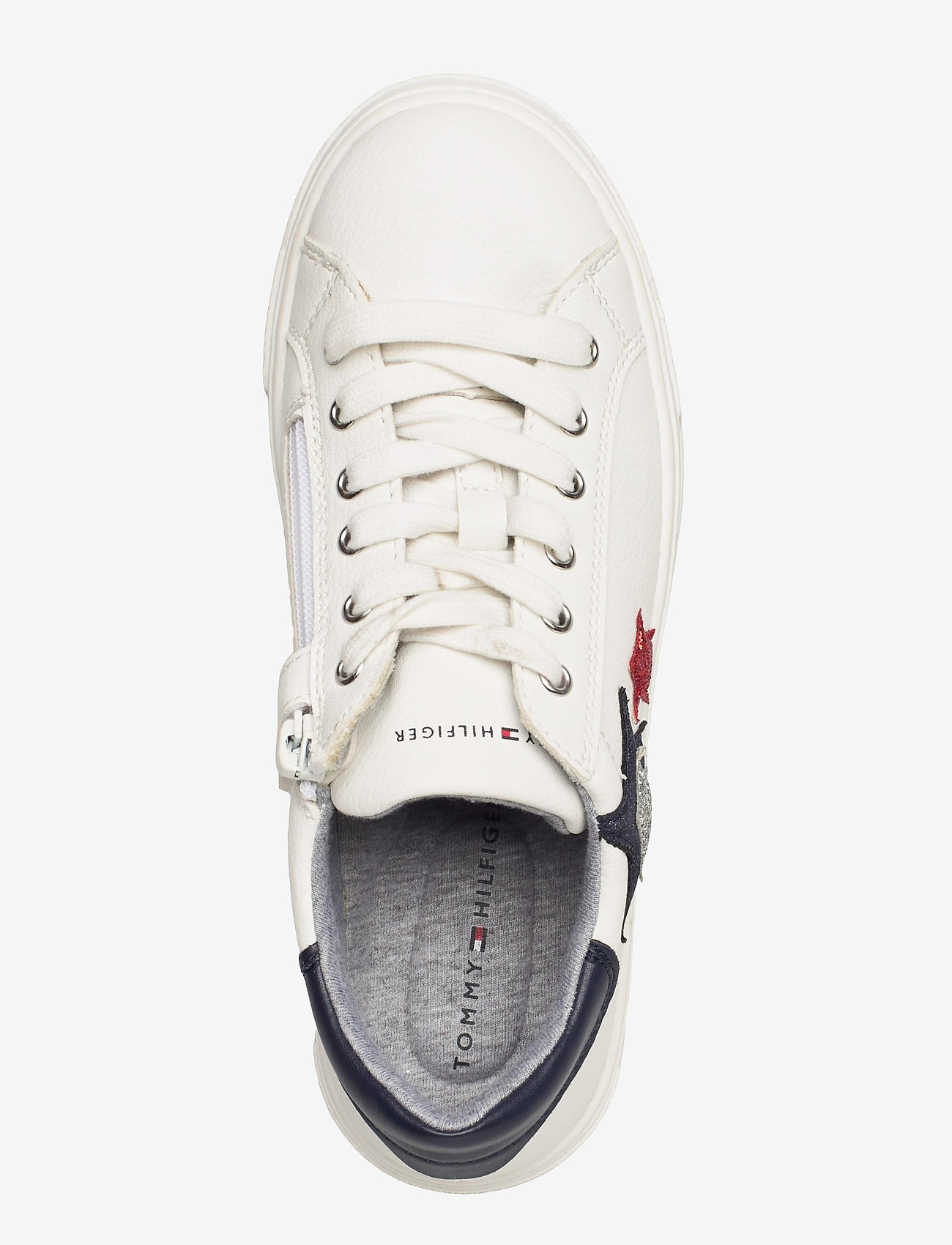 Tommy Hilfiger - LOW CUT LACE-UP SNEAKERB - white/blue/red - 3