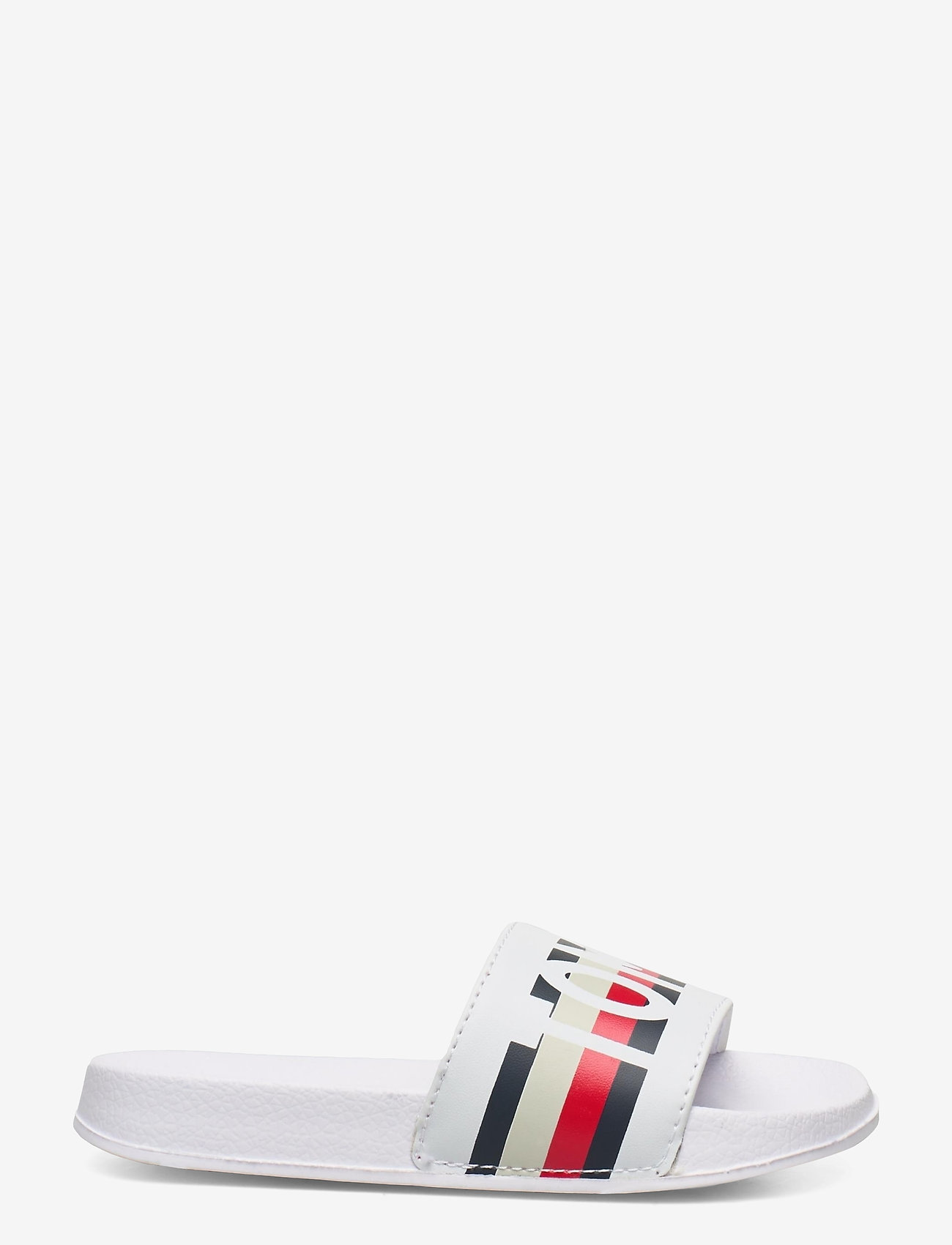 Tommy Hilfiger - LOGO PRINT POOL SLIDE - white - 1