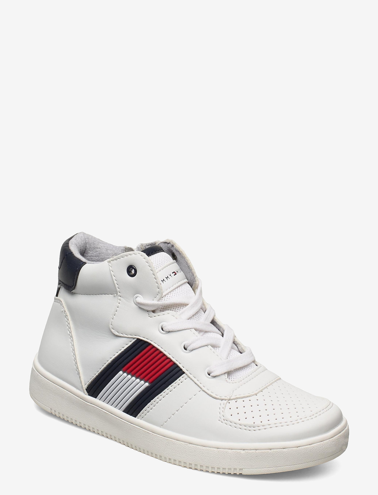 Tommy Hilfiger - HIGH TOP LACE-UP SNEAKER - white/blue - 0