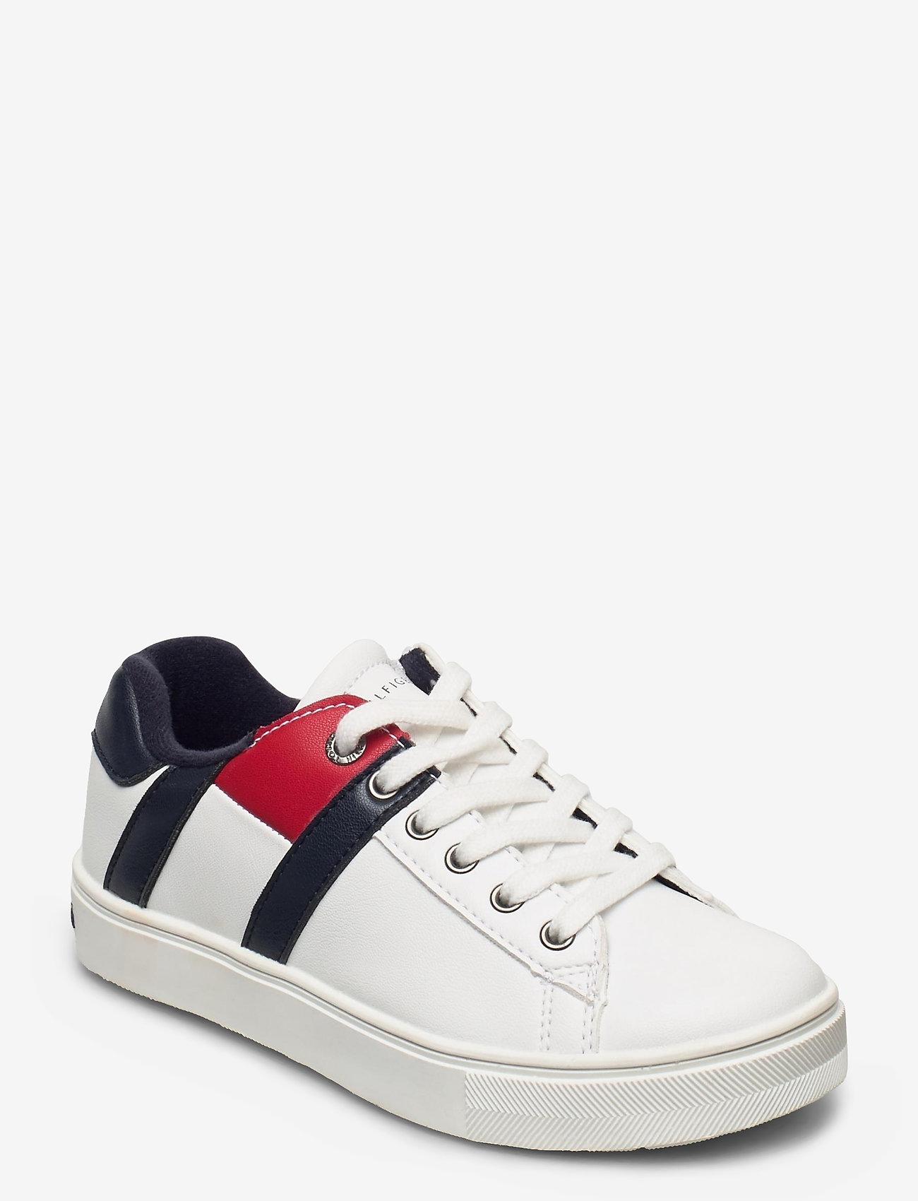 Tommy Hilfiger - LOW CUT LACE-UP SNEAKERB - white/blue - 0
