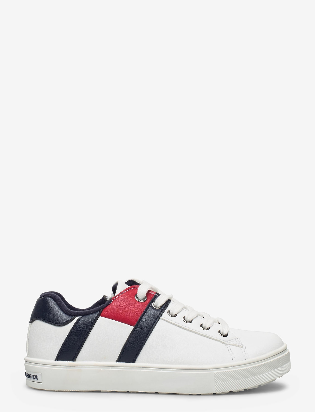 Tommy Hilfiger - LOW CUT LACE-UP SNEAKERB - white/blue - 1