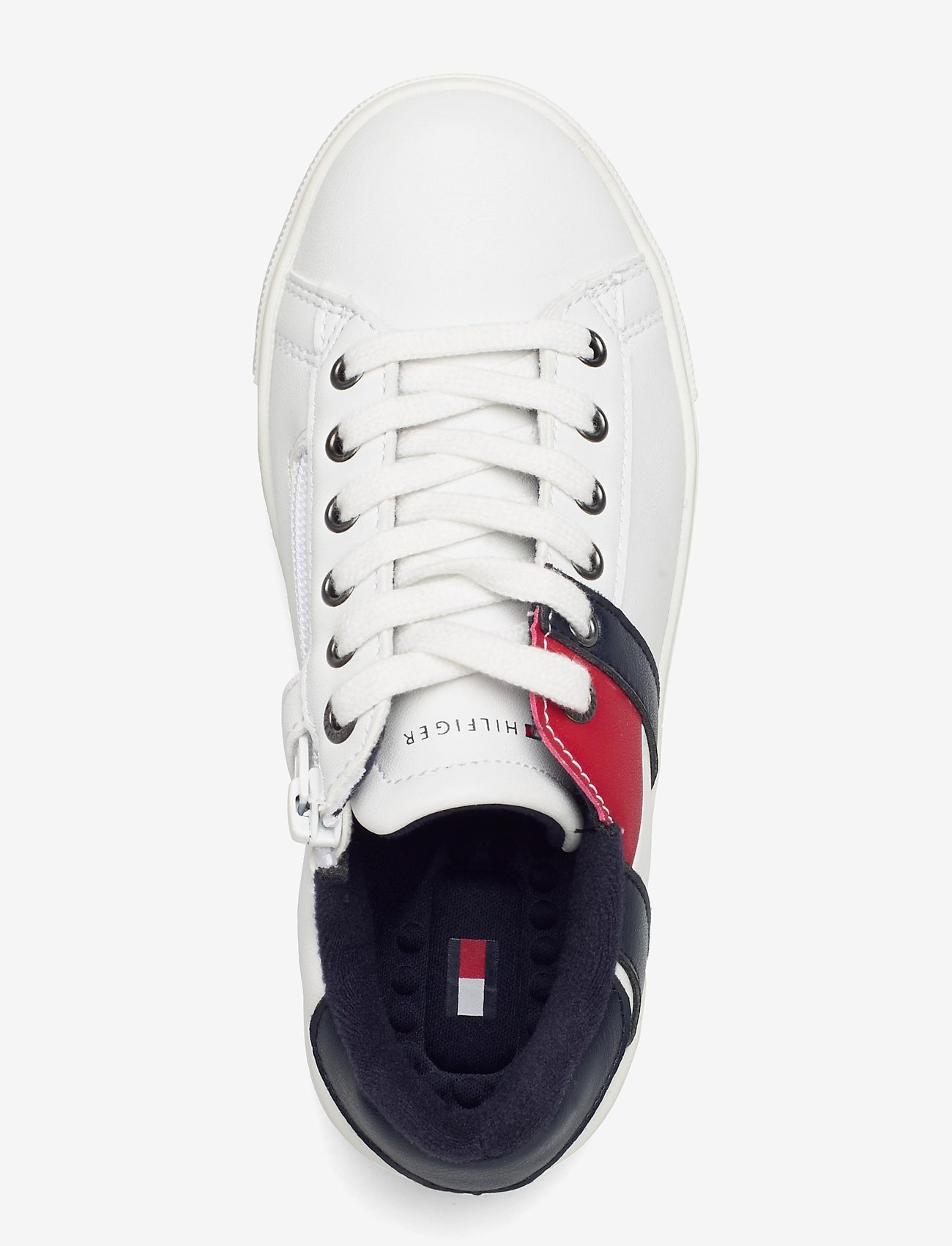Tommy Hilfiger - LOW CUT LACE-UP SNEAKERB - white/blue - 3