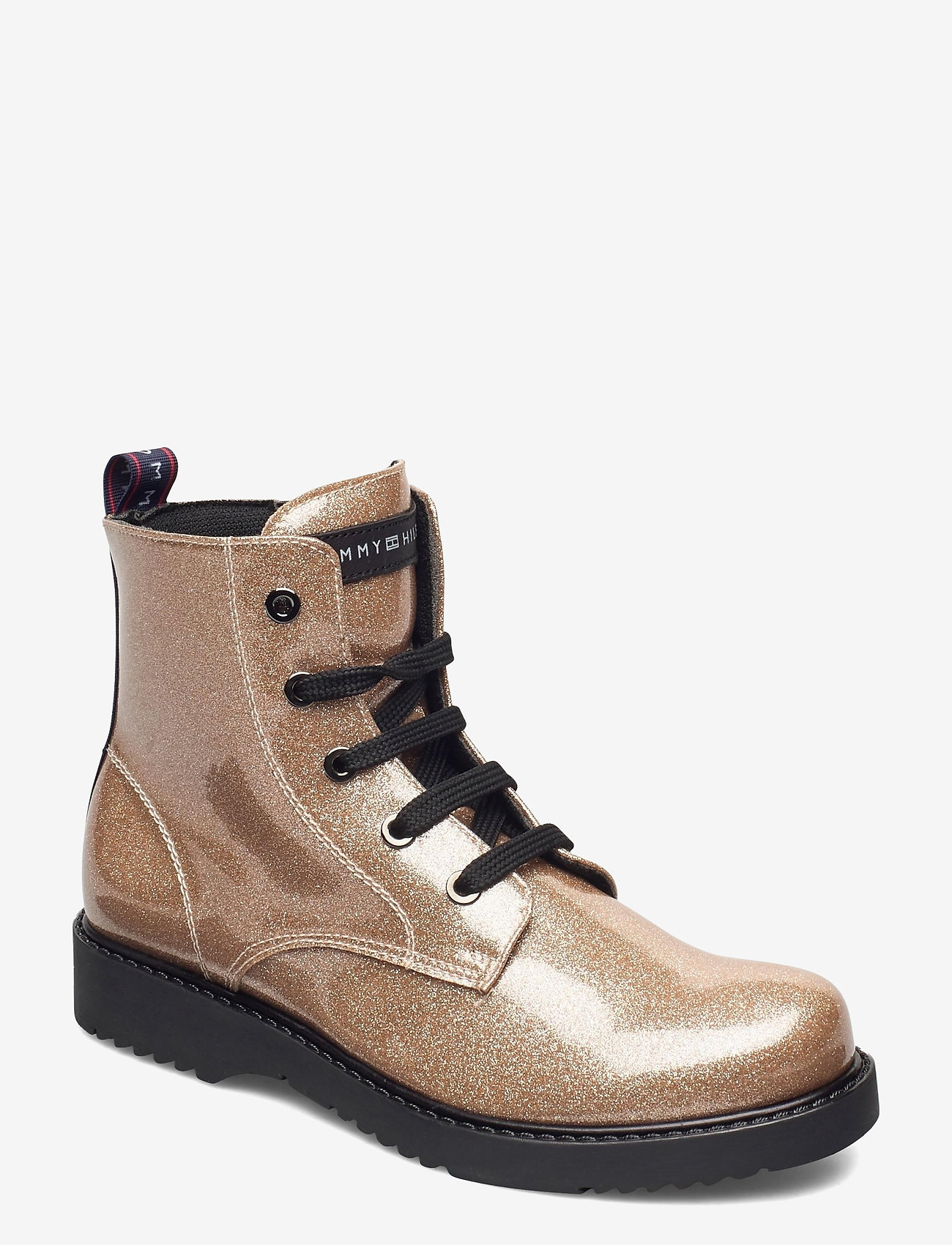 Tommy Hilfiger - LACE-UP BOOTIE - rose gold - 0