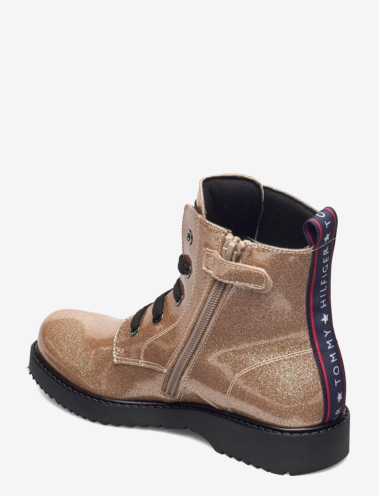 Tommy Hilfiger - LACE-UP BOOTIE - rose gold - 2
