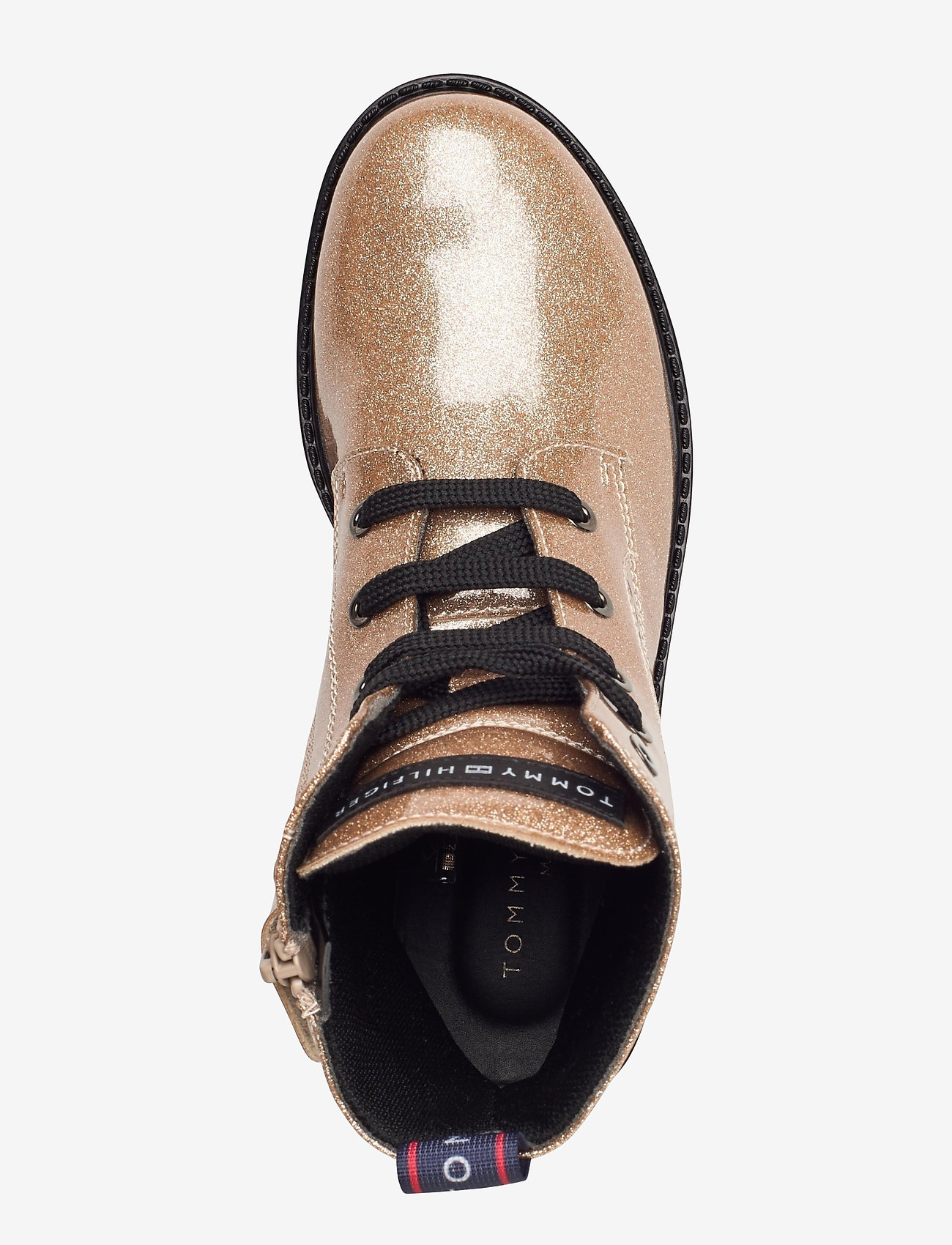 Tommy Hilfiger - LACE-UP BOOTIE - rose gold - 3
