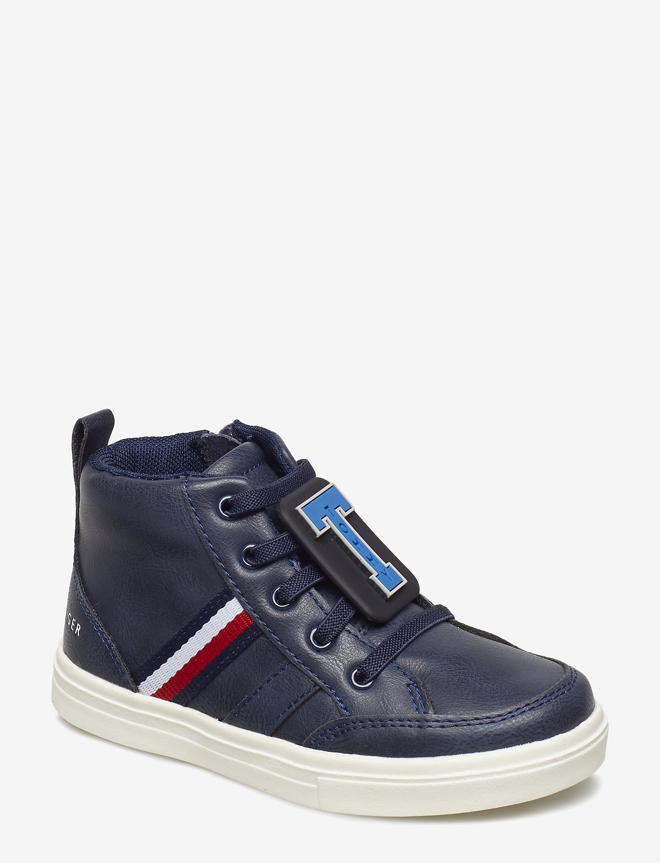 Tommy Hilfiger - LACE-UP HIGH TOP SNEAKER - blu - 0