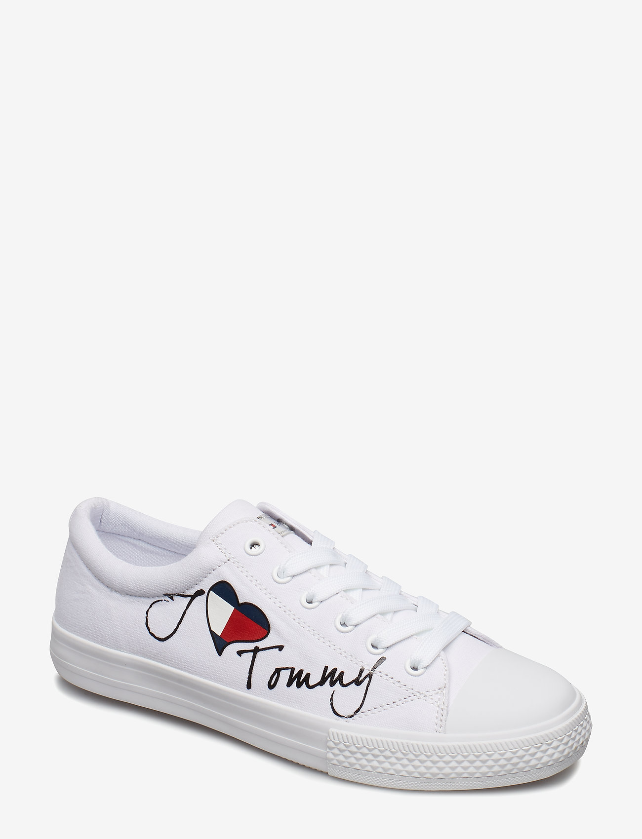 Tommy Hilfiger - LOW CUT LACE-UP SNEAKER - bianco - 0