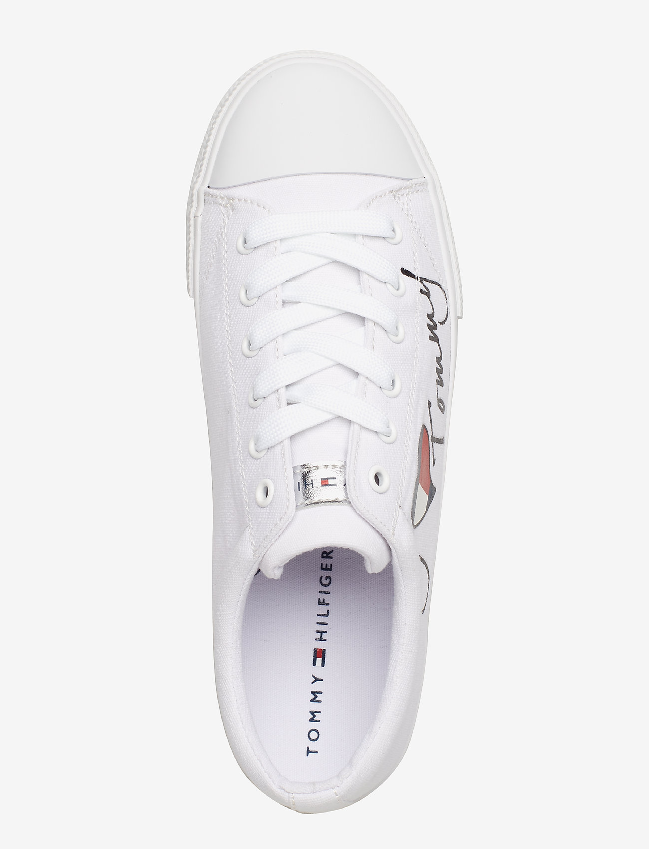 Tommy Hilfiger - LOW CUT LACE-UP SNEAKER - bianco - 3