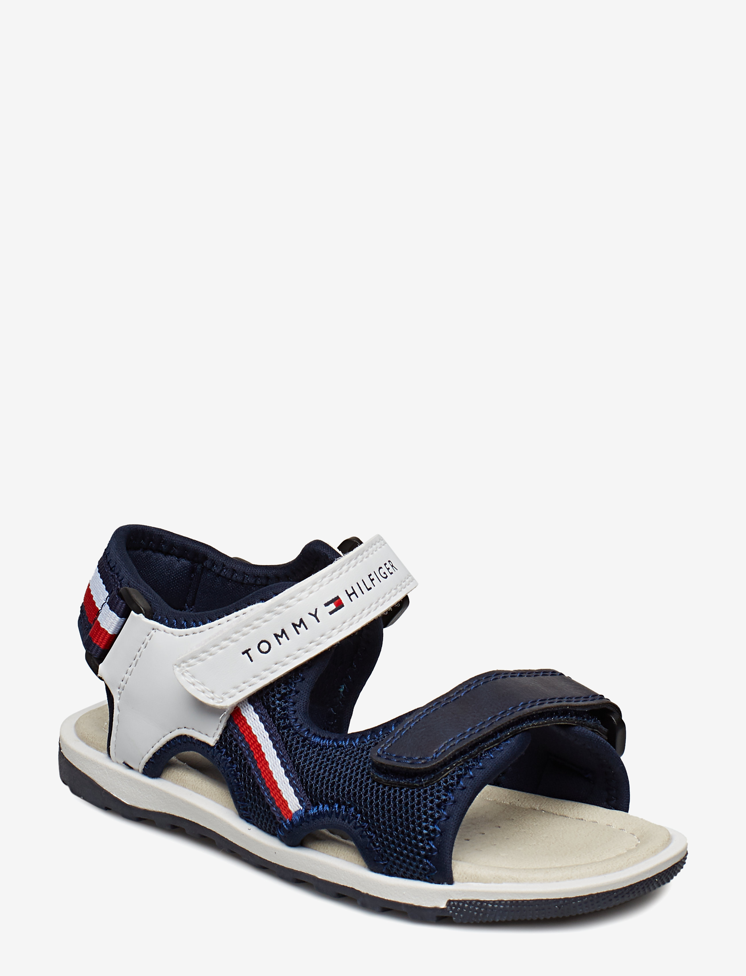Tommy Hilfiger - VELCRO SANDAL - blu/bianco - 0