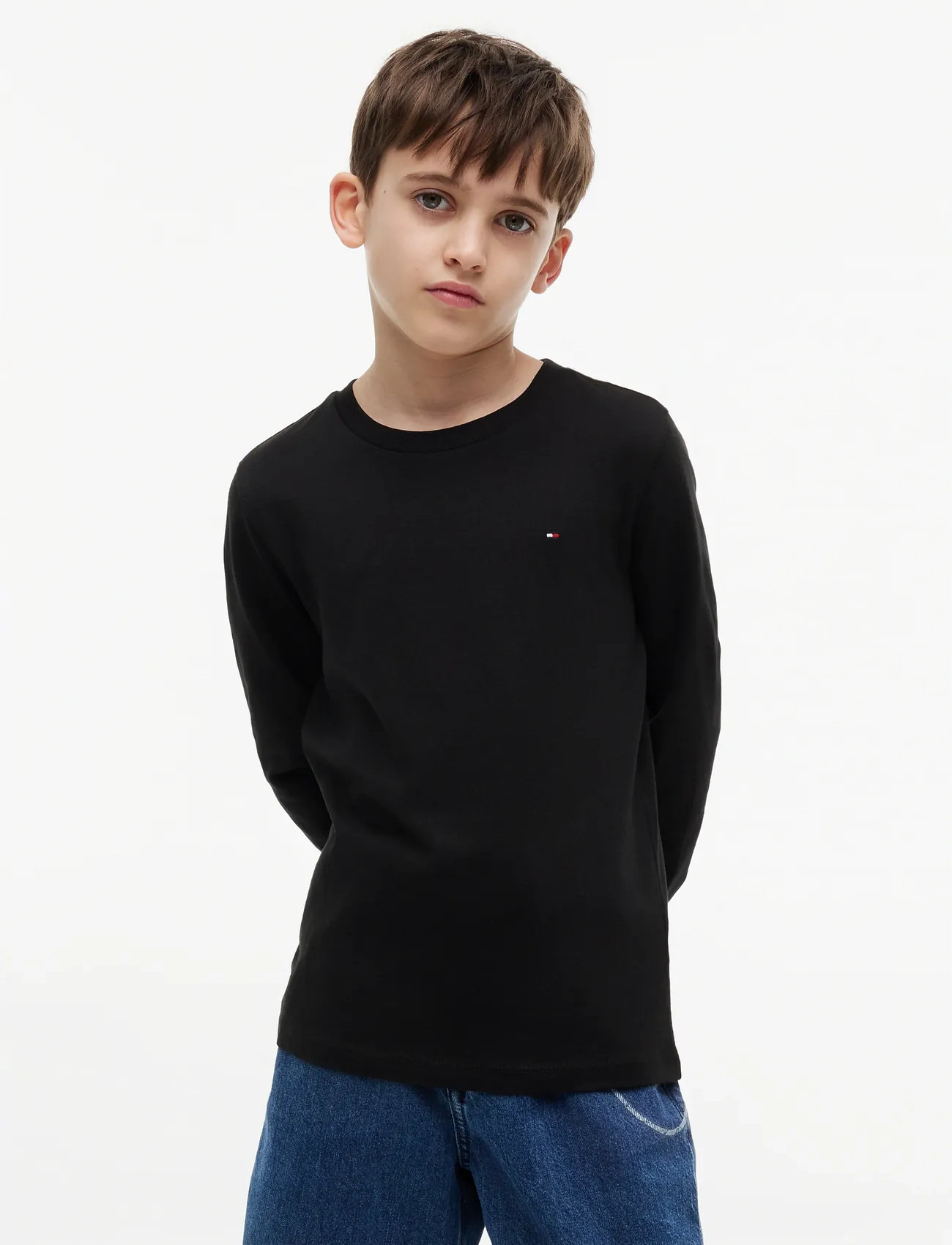 Boys Basic CN Bluse Meteorite str. 86