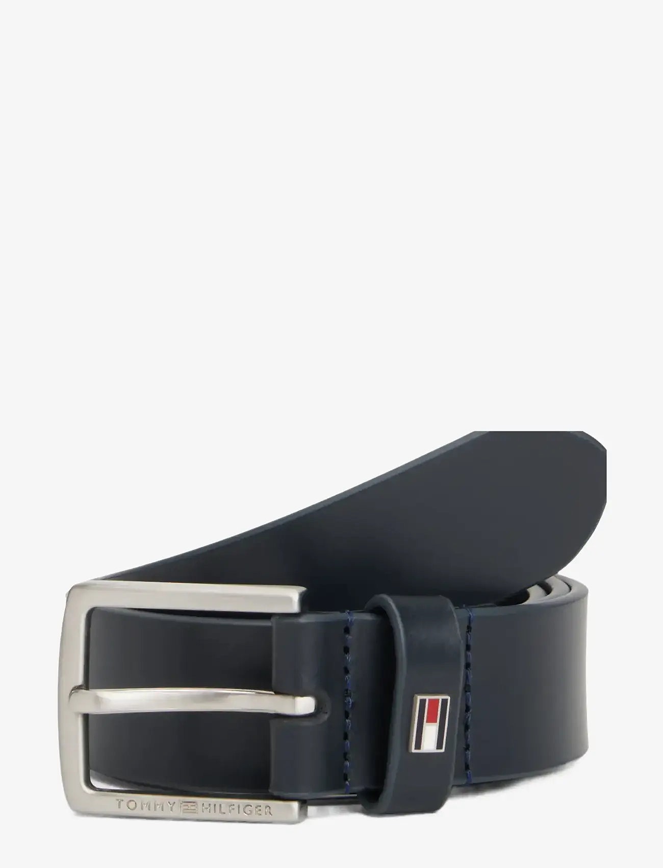 Tommy Hilfiger - KIDS LEATHER BELT - gürtel - space blue - 0