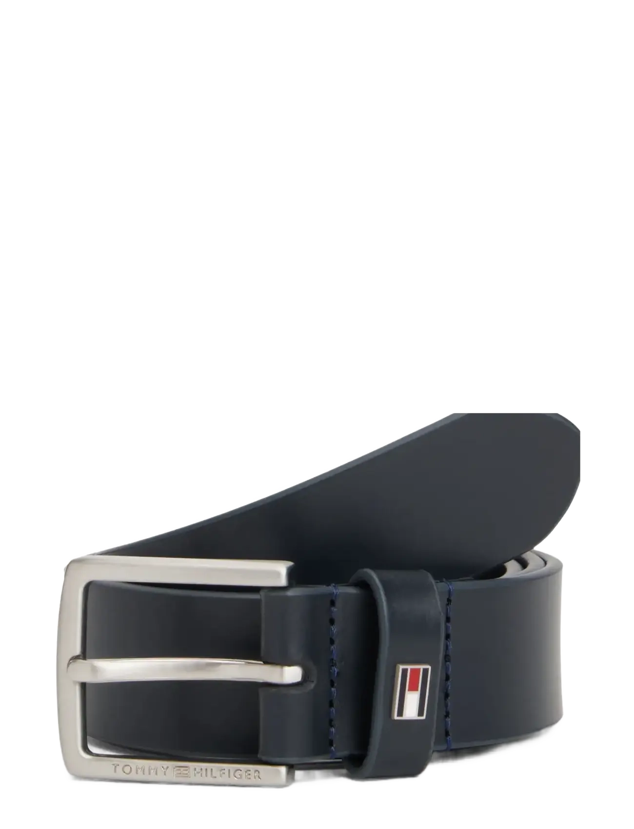 Tommy Hilfiger KIDS LEATHER BELT - Jostas - SPACE BLUE / navy