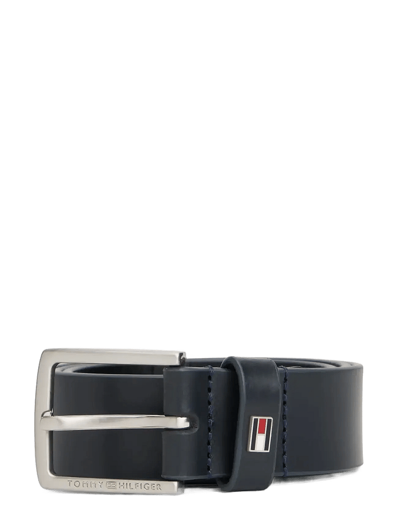 Tommy Hilfiger - KIDS LEATHER BELT - gürtel - space blue - 1