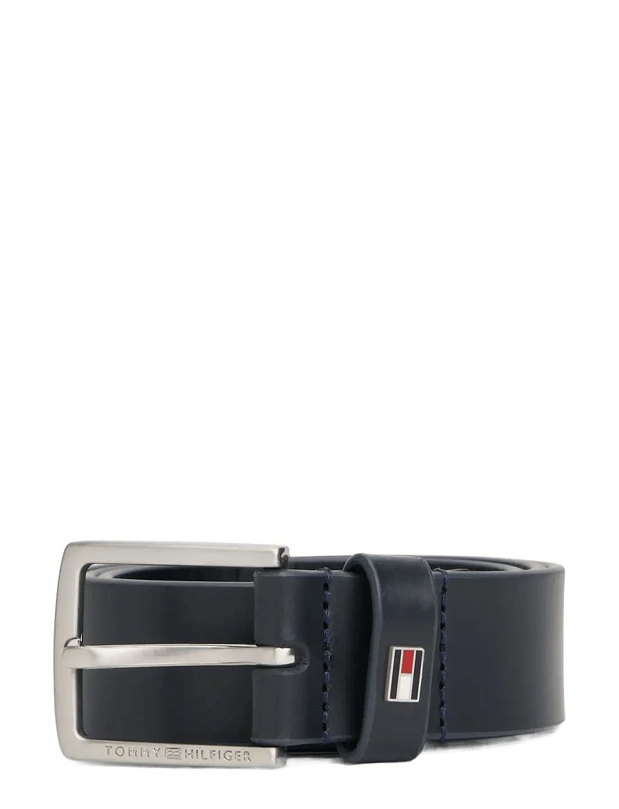 Tommy Hilfiger - KIDS LEATHER BELT - gürtel - space blue - 1