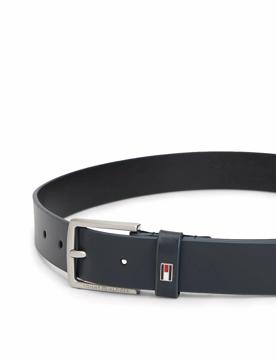 Tommy Hilfiger - KIDS LEATHER BELT - gürtel - space blue - 3