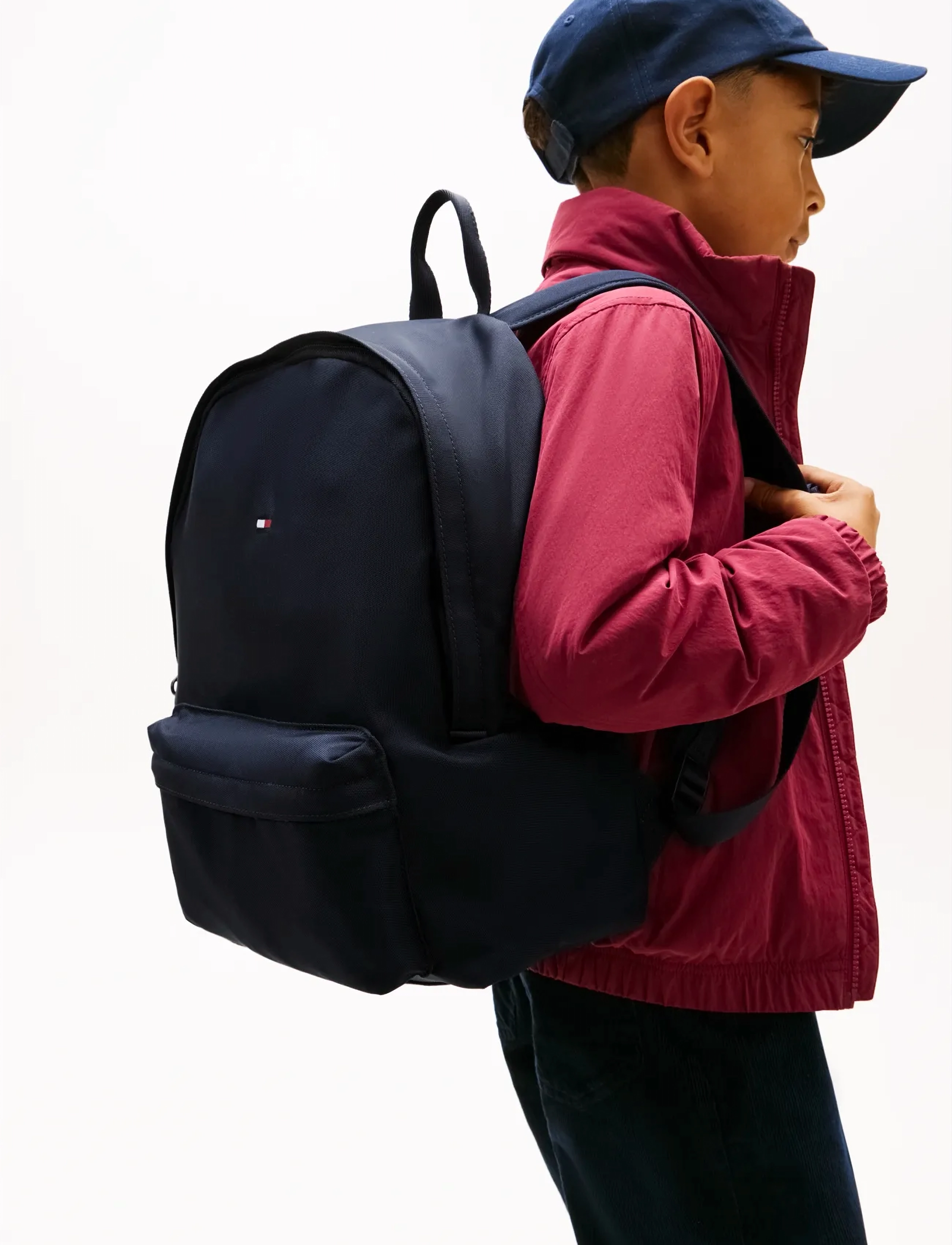 Tommy Hilfiger TH ESSENTIAL BACKPACK - Bags - SPACE BLUE / navy