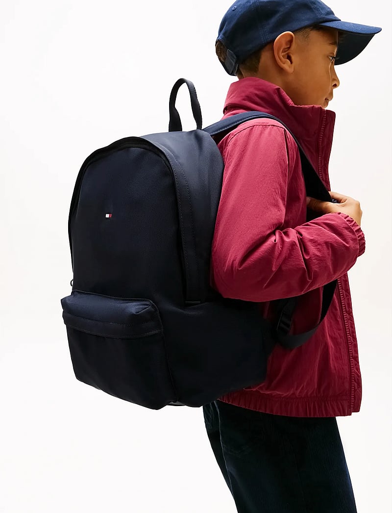 Tommy Hilfiger - TH ESSENTIAL BACKPACK - rucksäcke - space blue - 0