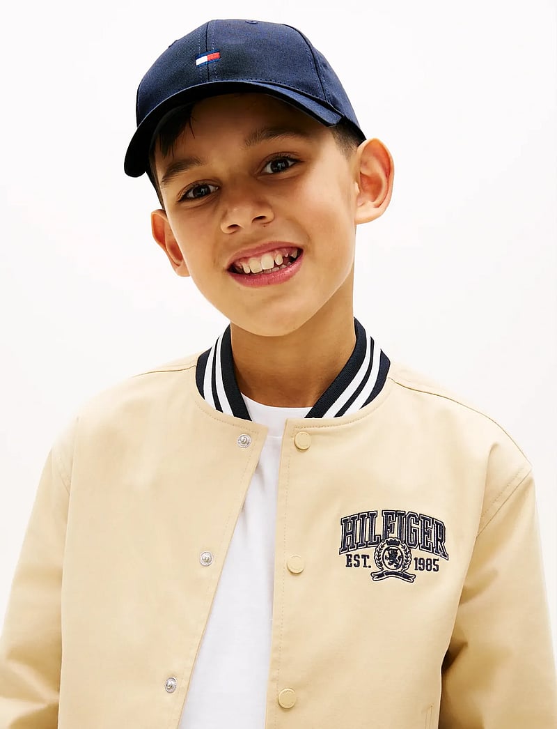 Tommy Hilfiger - SMALL FLAG CAP - nokamütsid - space blue - 4