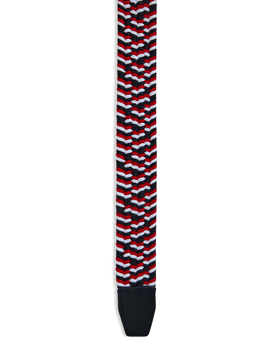Tommy Hilfiger - BRAIDED ELASTICATED BELT - vööd - red white blue stripe - 2