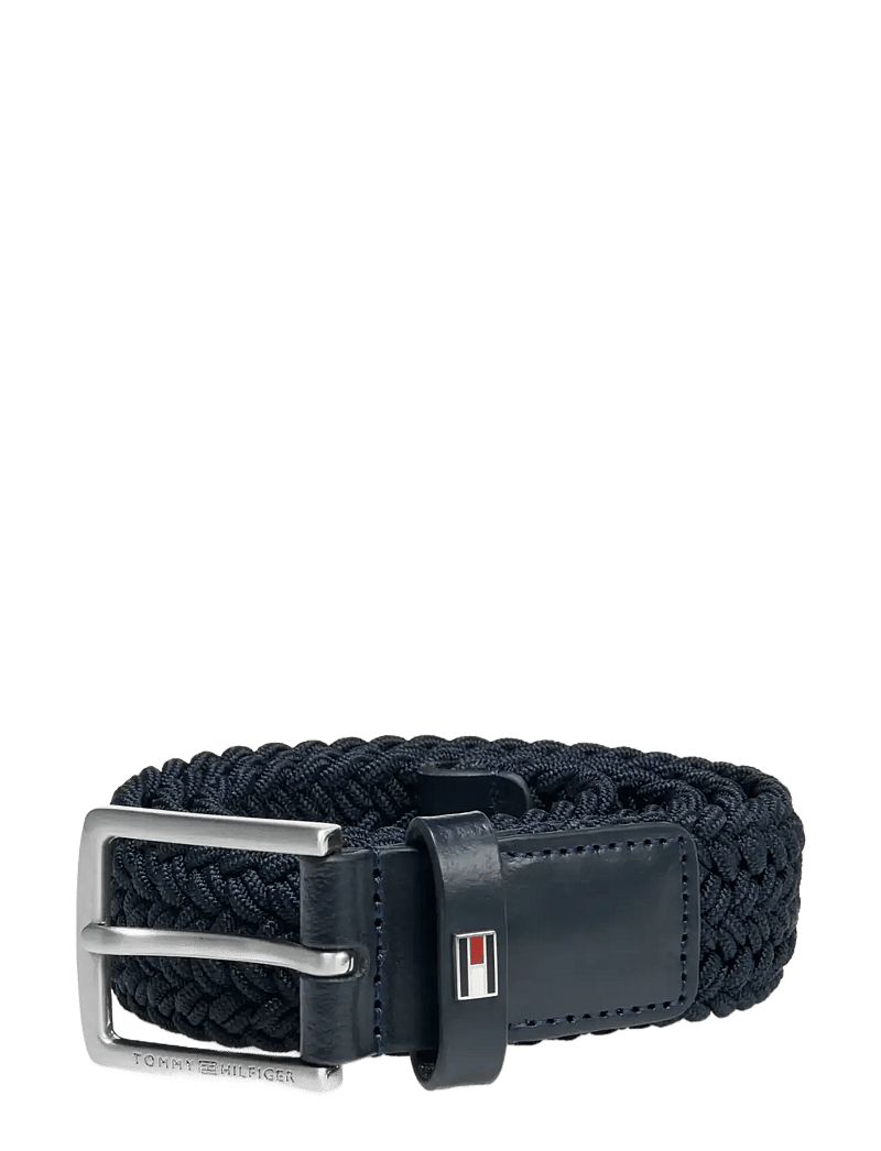 Tommy Hilfiger - BRAIDED ELASTICATED BELT - vööd - space blue - 1