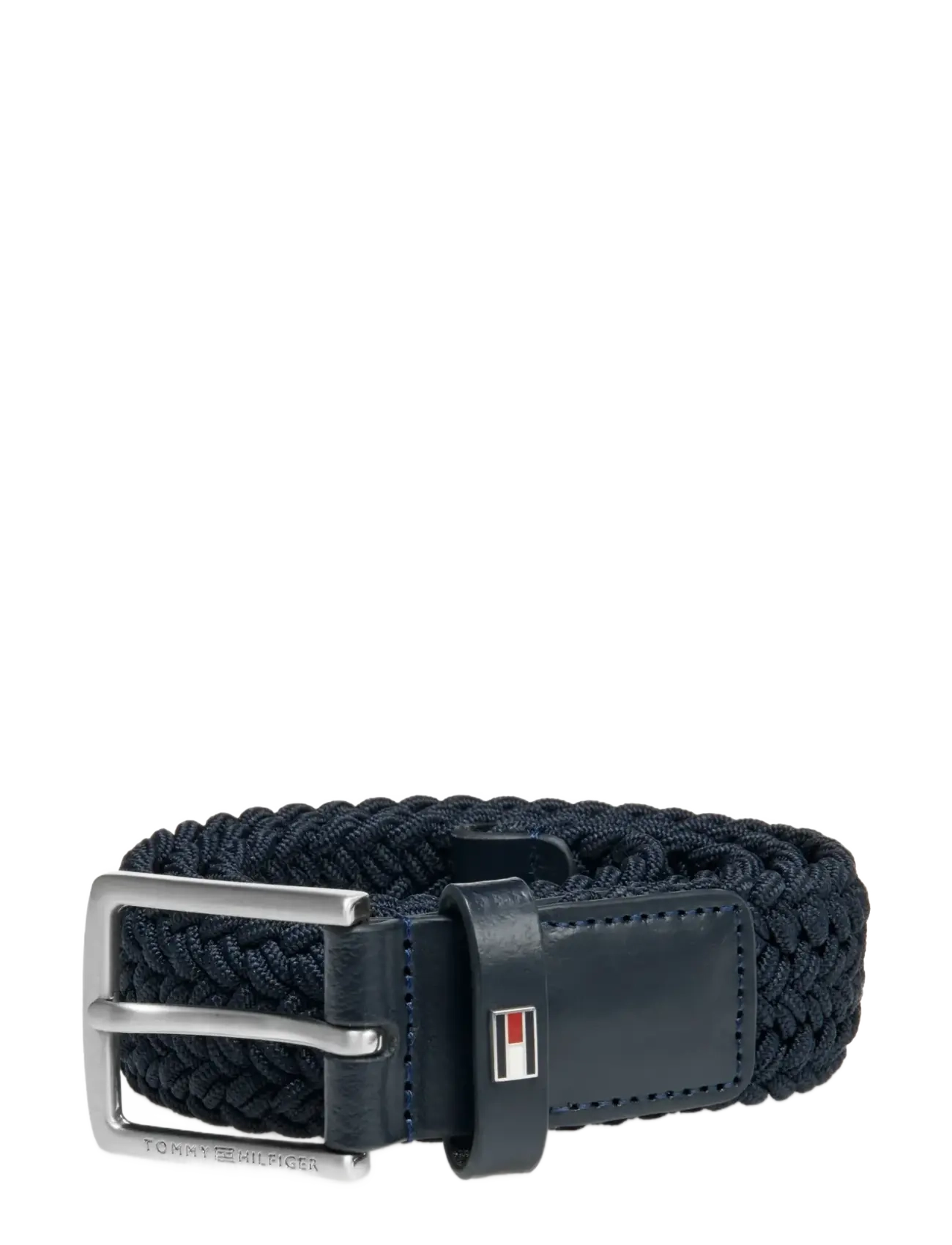Tommy Hilfiger - BRAIDED ELASTICATED BELT - belts - space blue - 1