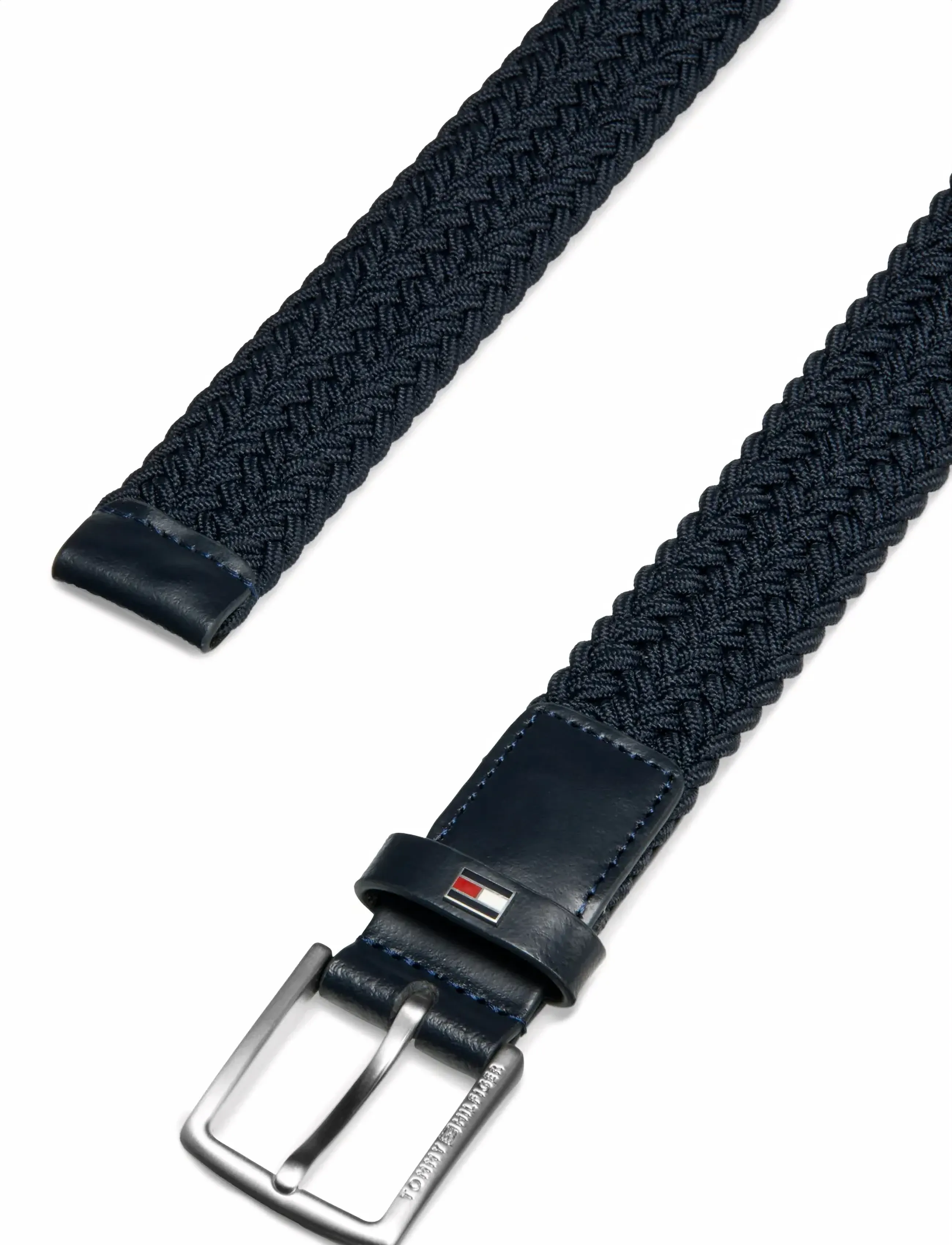 Tommy Hilfiger - BRAIDED ELASTICATED BELT - belts - space blue - 2